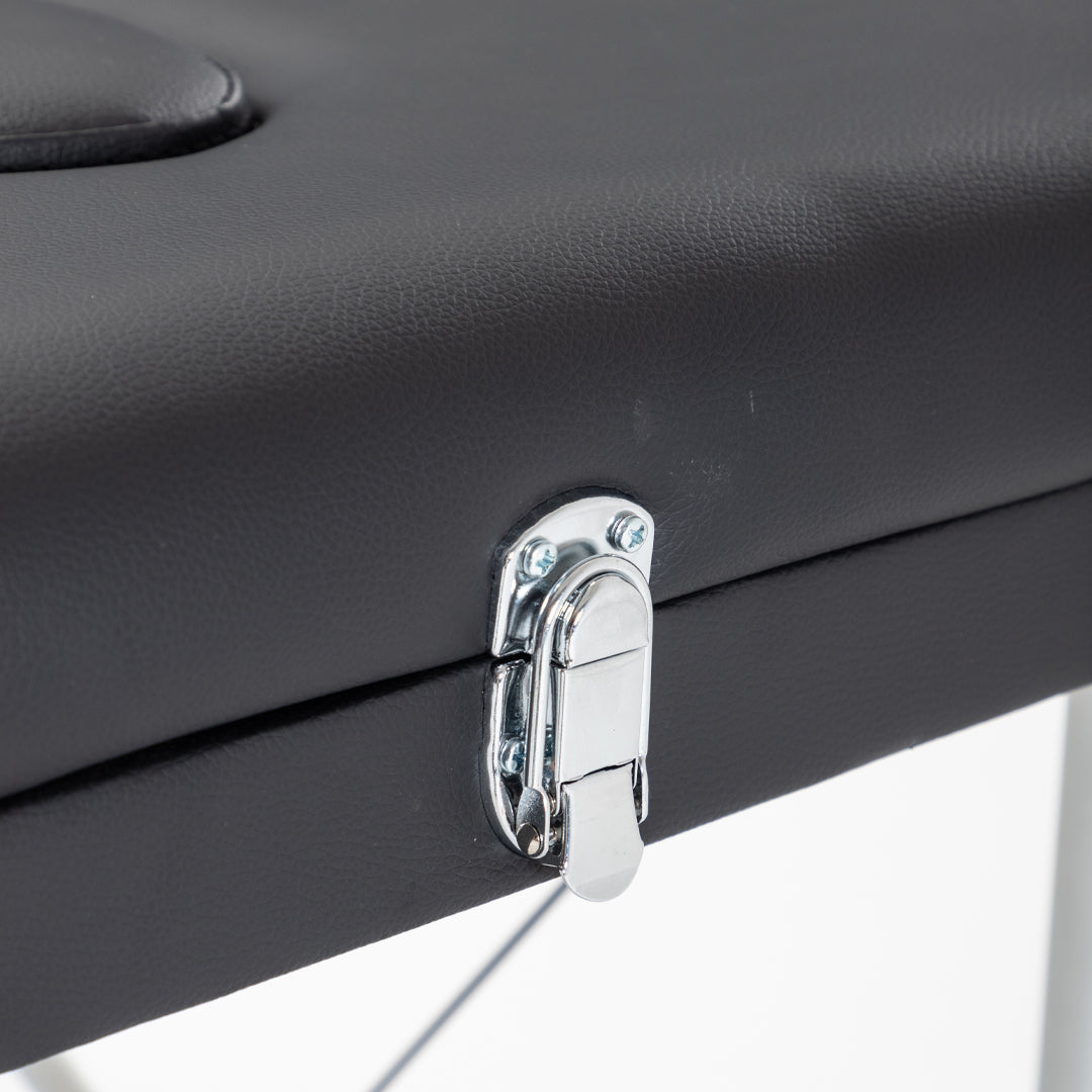 Tattoo & Massage Bed – Adjustable Folding with Back Support | Heavy-Duty Aluminum Frame