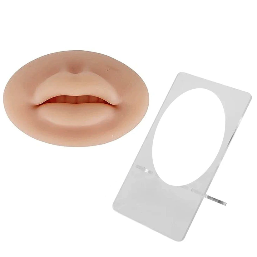 Soft Silicone Human Lips for Professional Makeup Training