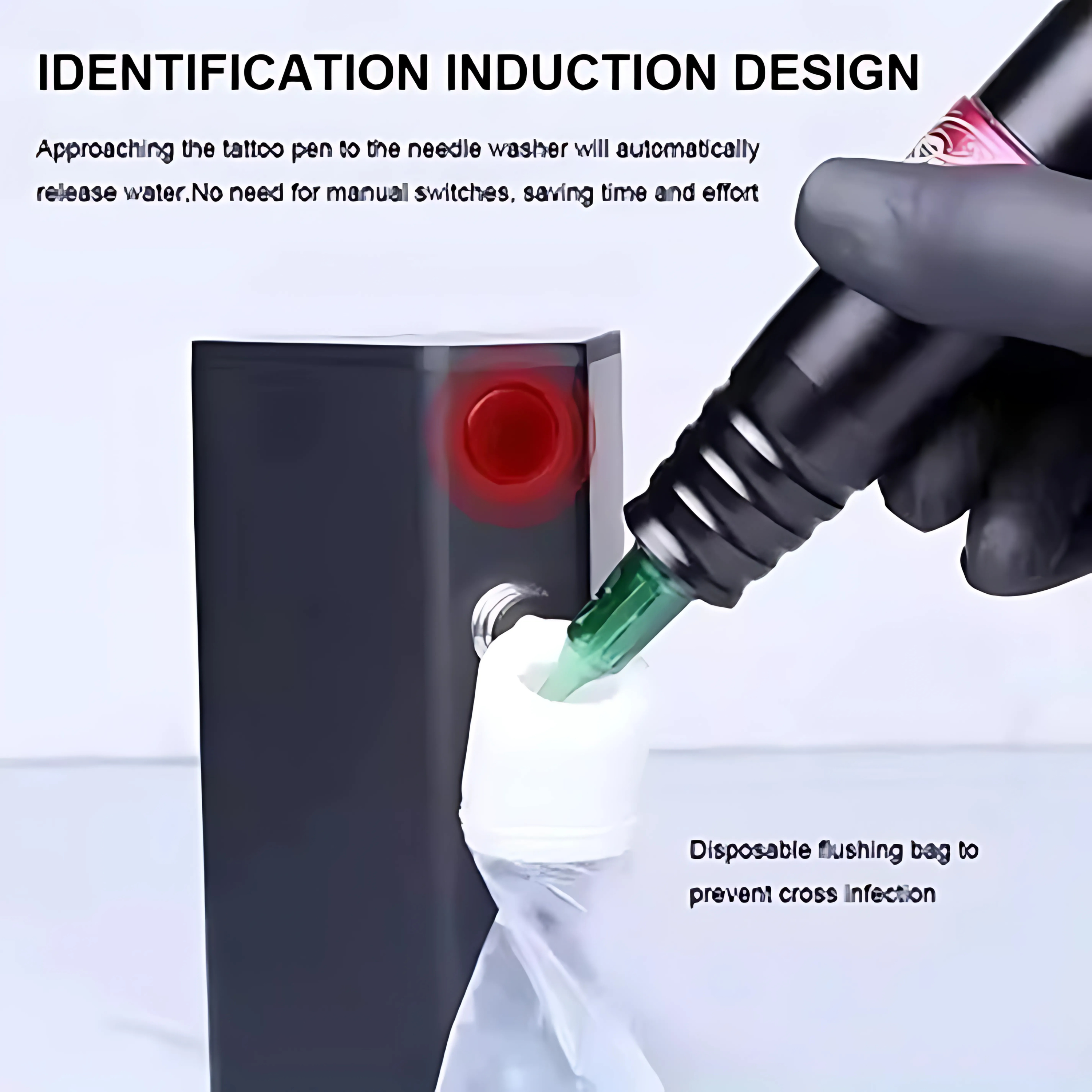 Cleaning Needle Cleaner Automatic Tattoo Needle Cleaner Machine