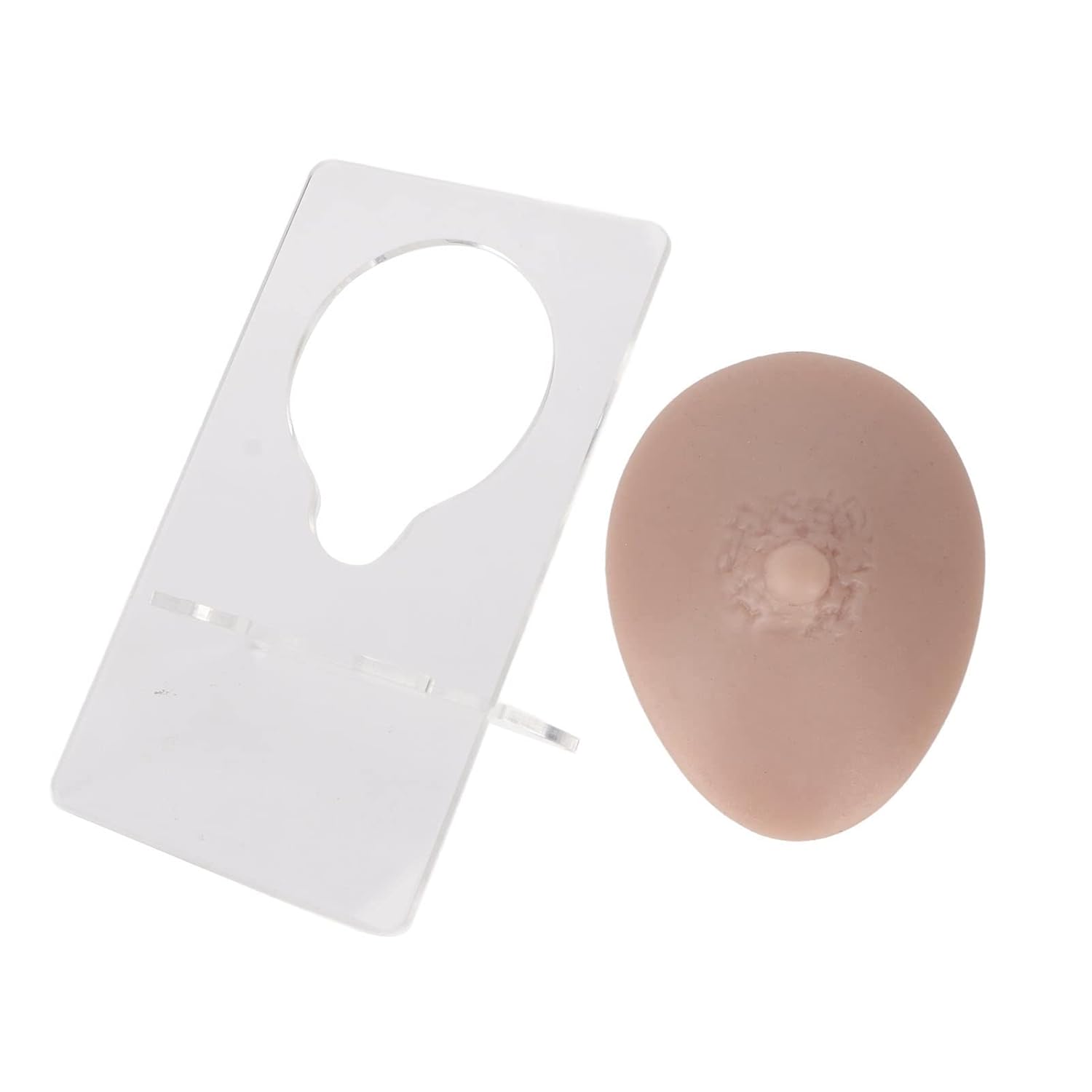 Soft Silicone Realistic Nipple Part for Piercing Practice