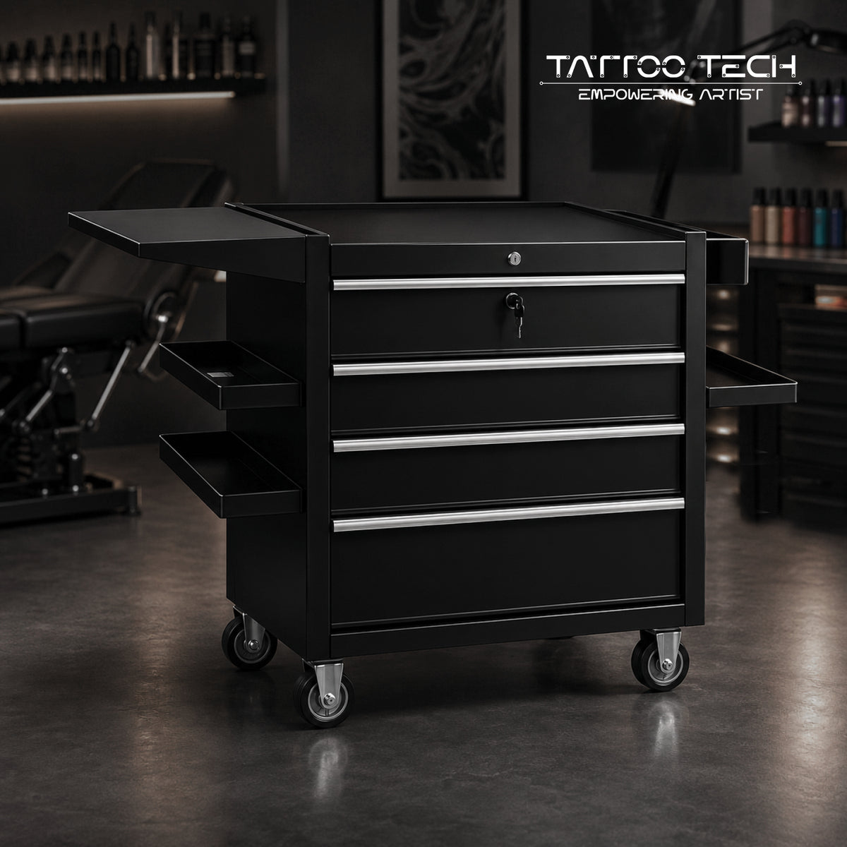 4D Large Tattoo Workstation For Studios