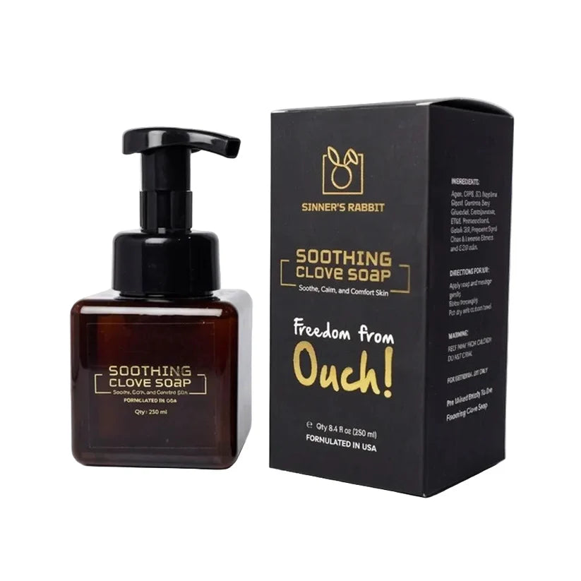 Clove Soap Eugenol Naturally Soothe and Protect Foaming Pump Bottle