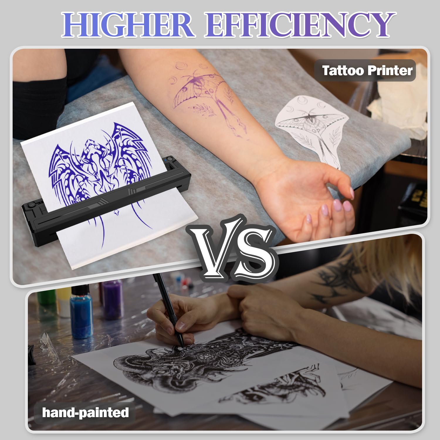 Wireless Tattoo Transfer Printer 