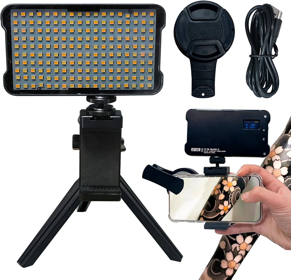 Tattoo Fill Adjustable Light for Photography and Video Shoot
