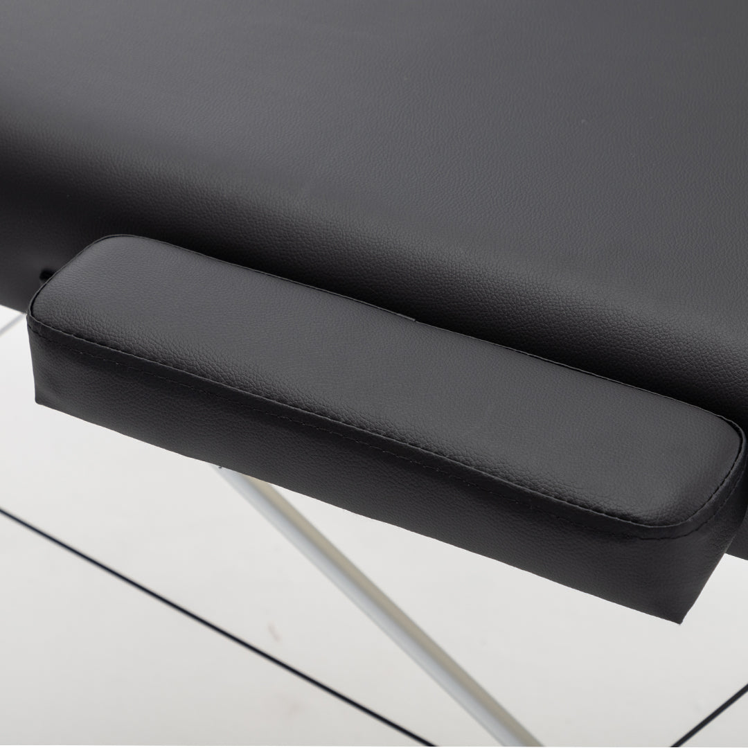 Tattoo & Massage Bed – Adjustable Folding with Back Support | Heavy-Duty Aluminum Frame