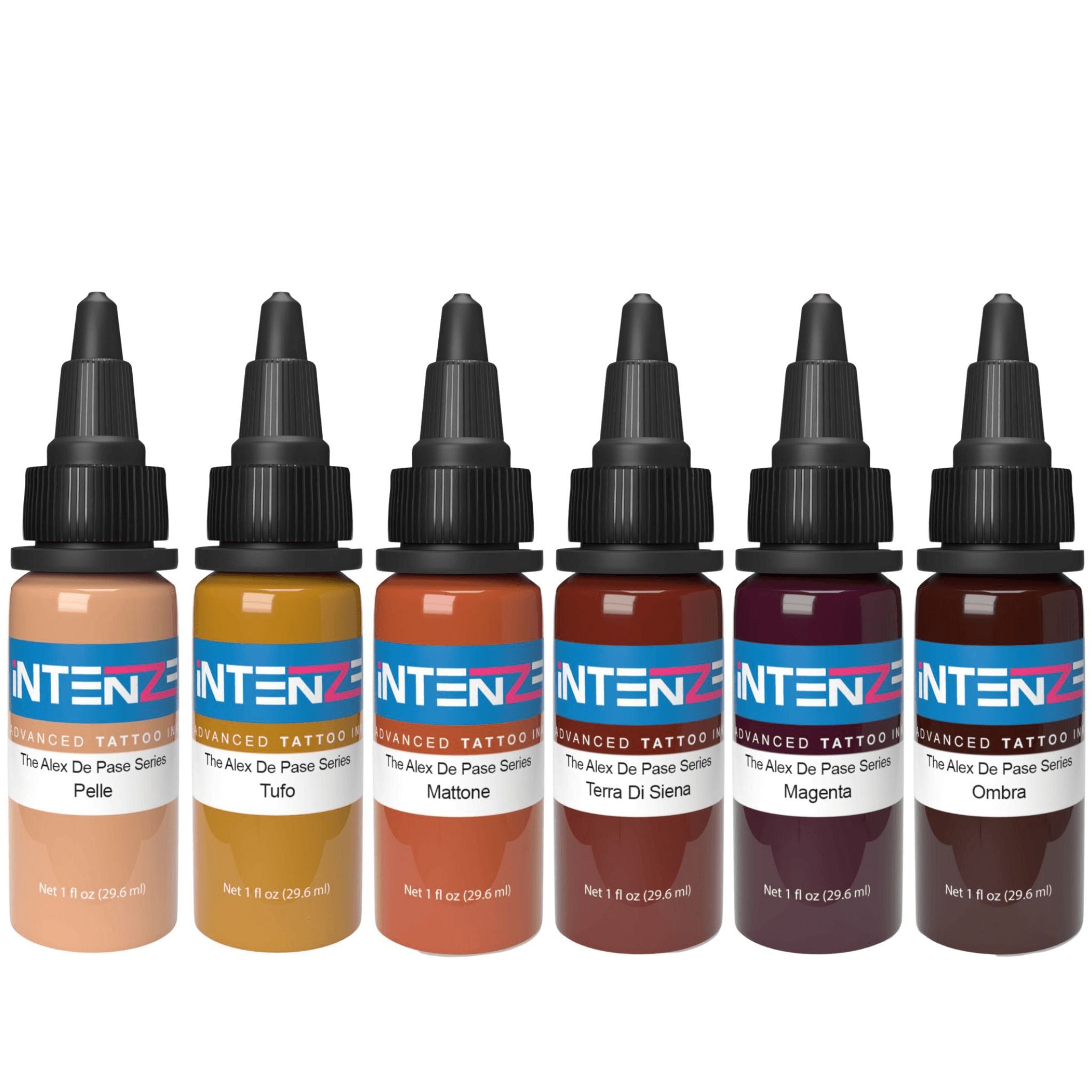 intenze AlexDePase tattoo ink multi colour 