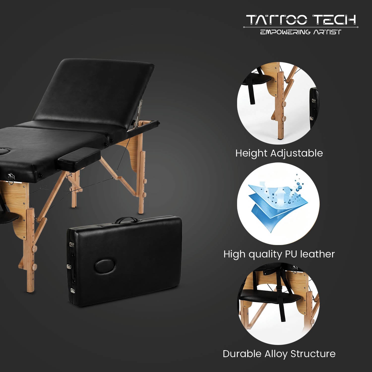 Tattoo & Massage Bed