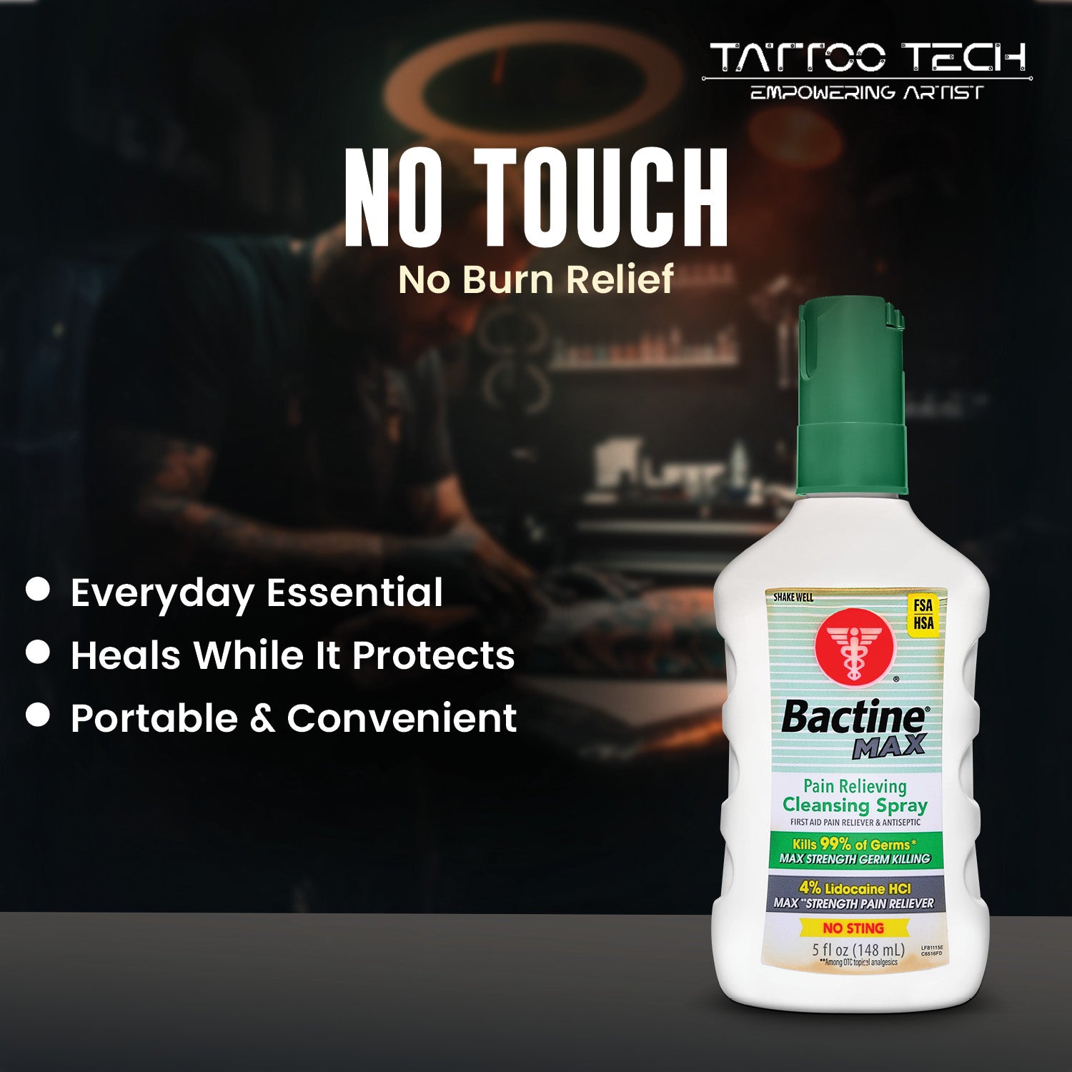 Pain Relieving Cleansing Spray