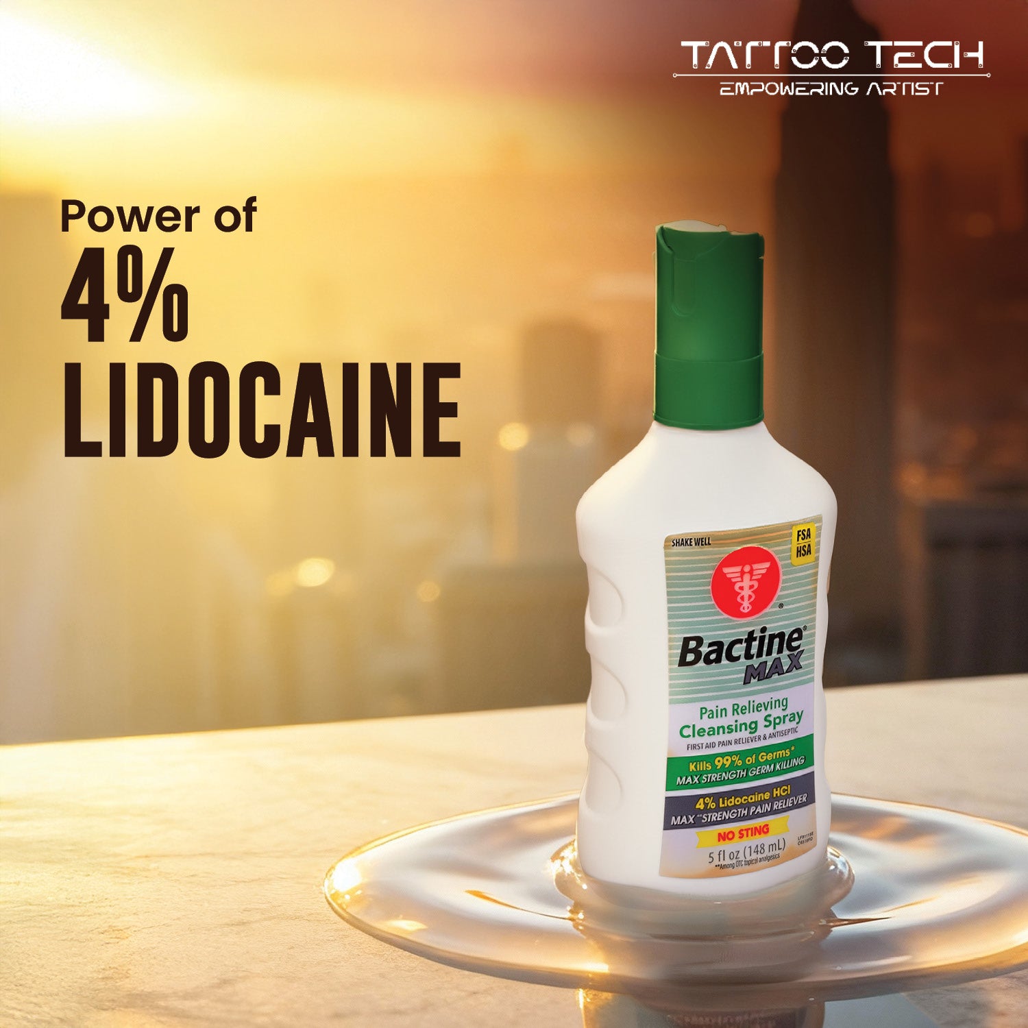  Pain Relieving Cleansing bactine Spray