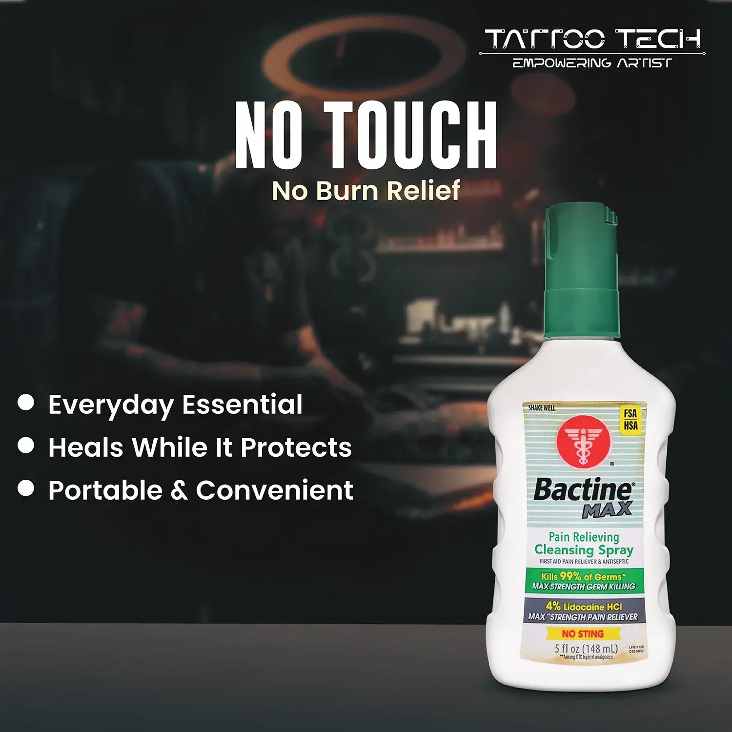 Bactine Pain Relieving Cleansing Spray