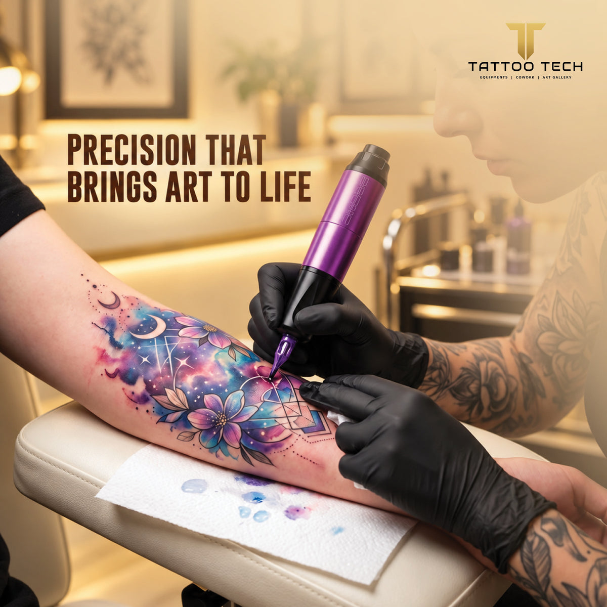 BRONC Rotary Mini Tattoo Pen V2
