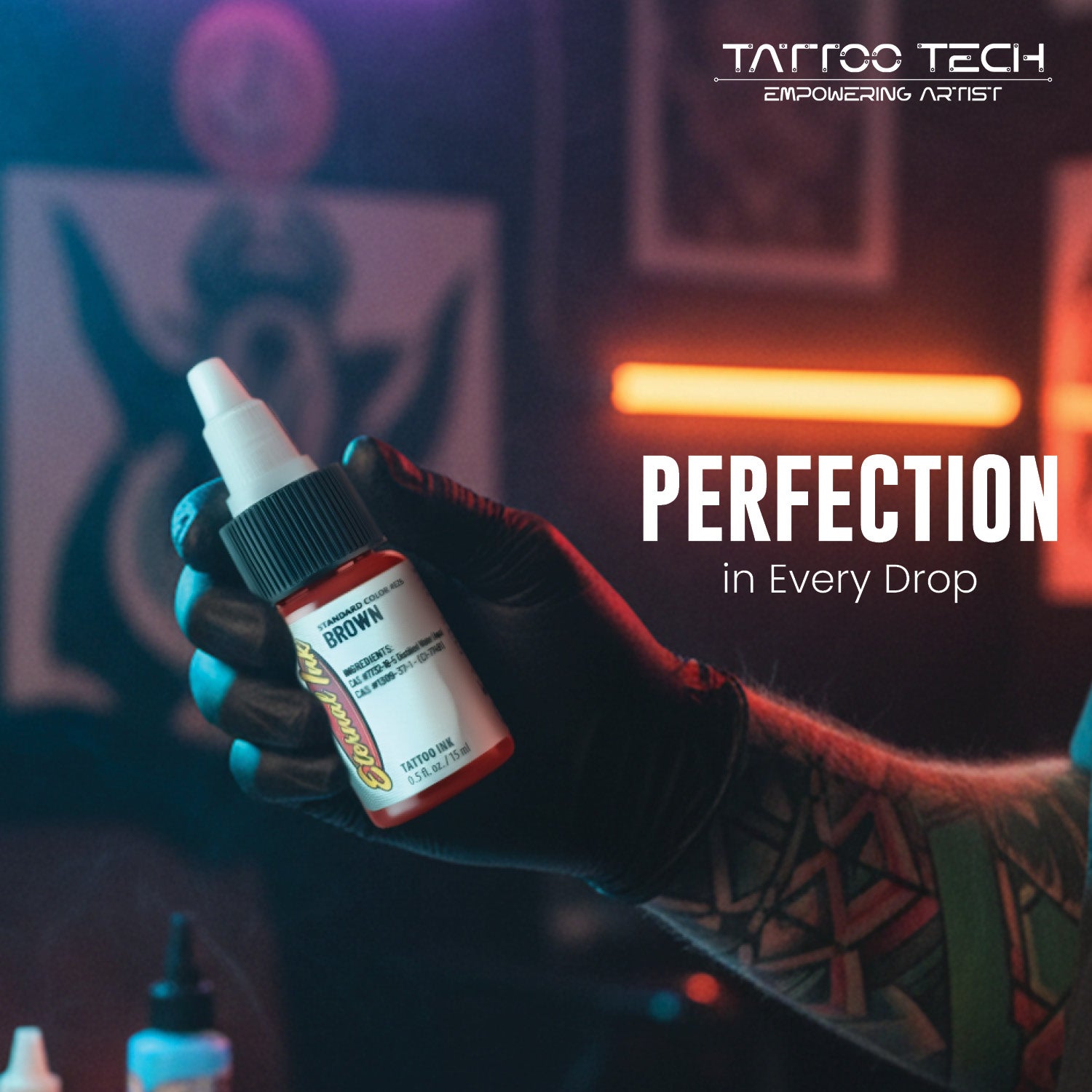 Eternal Tattoo Colors - Individual Bottles - 0.5oz