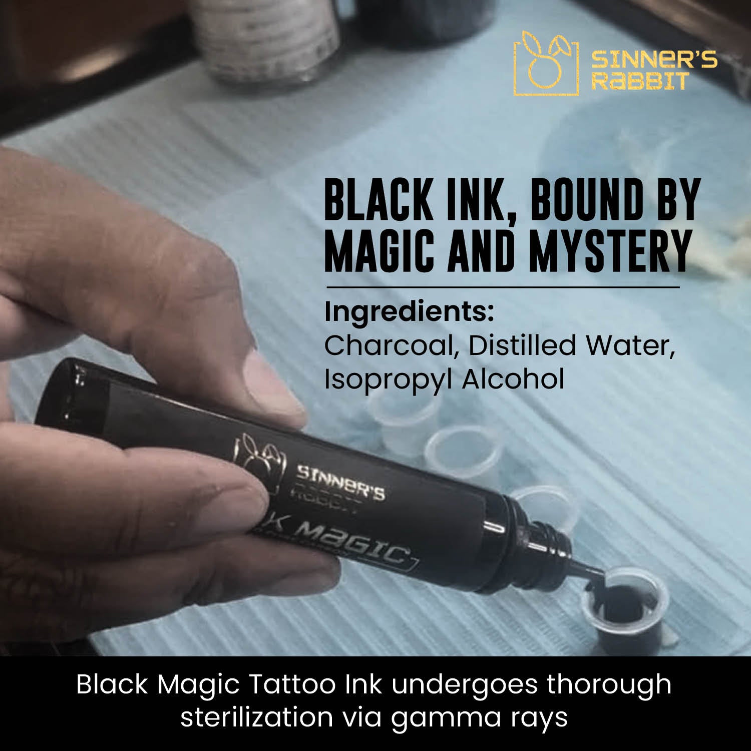 Black Magic Tattoo Ink: Pure Art. Pure Safety. Pure Black Sale price