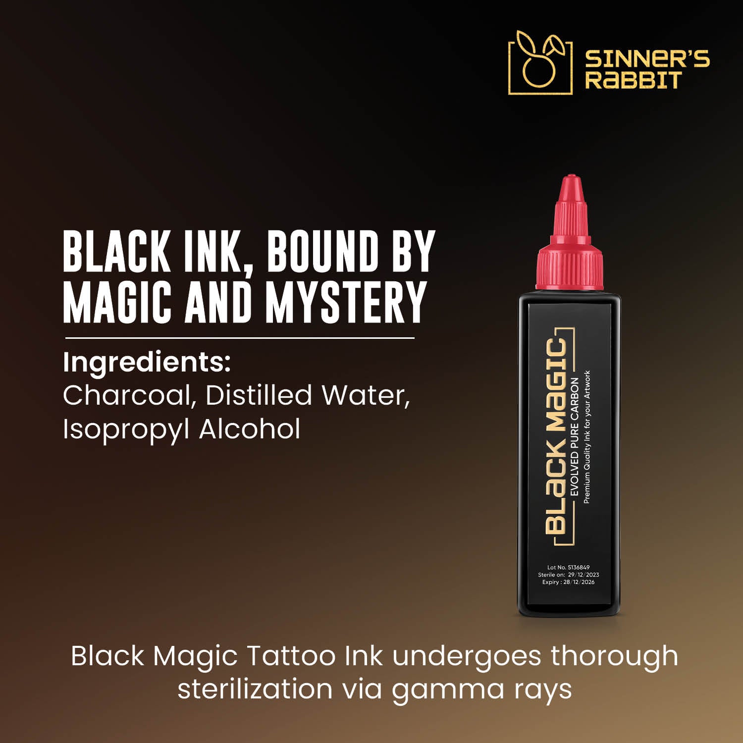 Black Magic Tattoo Ink: Pure Art. Pure Safety. Pure Black Sale price
