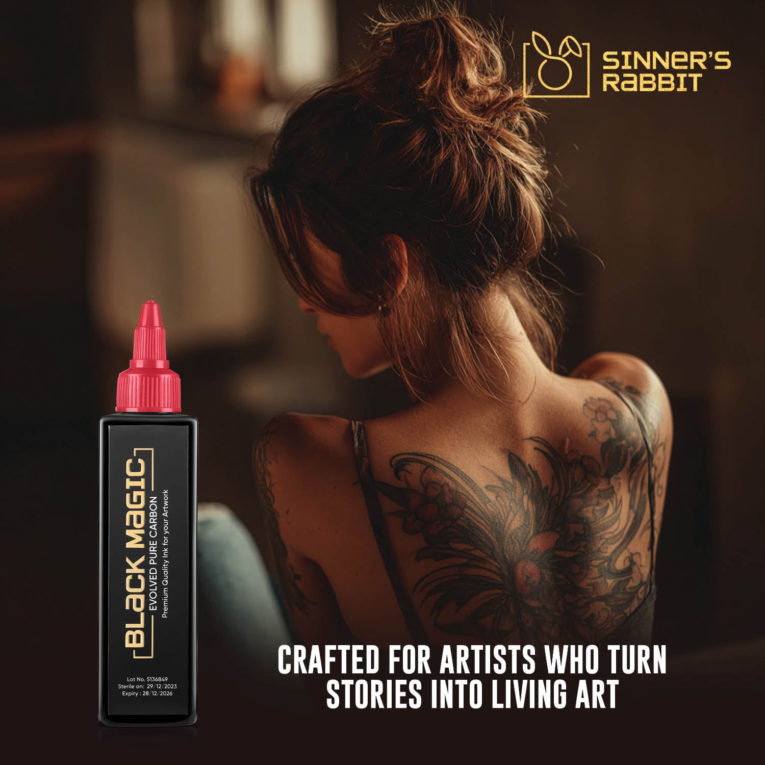 Black Magic Tattoo Ink: Pure Art. Pure Safety. Pure Black Sale price