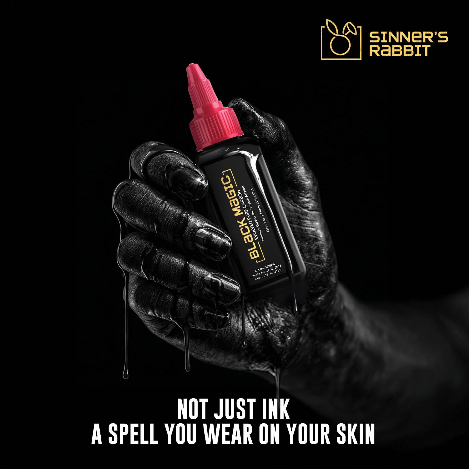 Black Magic Tattoo Ink: Pure Art. Pure Safety. Pure Black Sale price