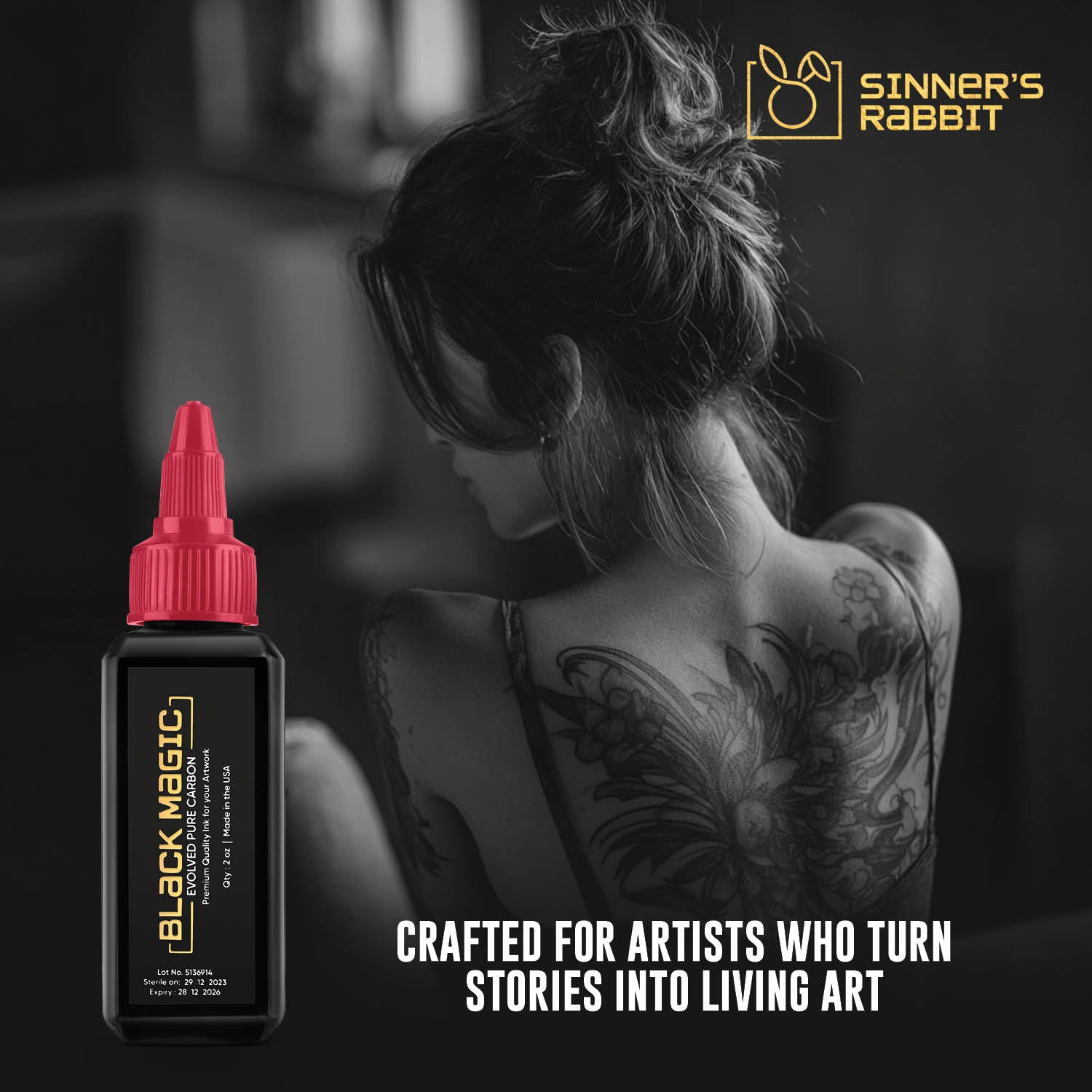 Black Magic Tattoo Ink: Pure Art. Pure Safety. Pure Black Sale price