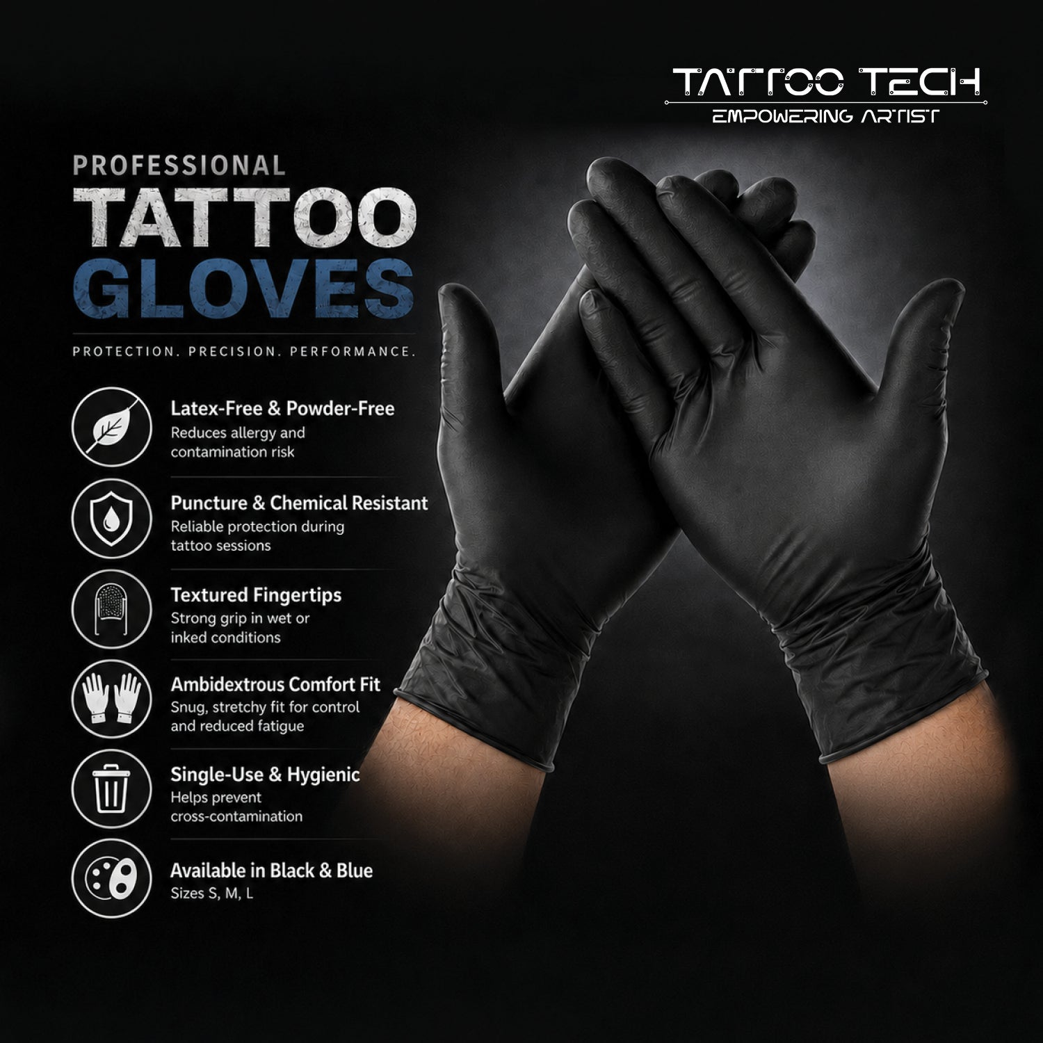 Tattoo Gloves