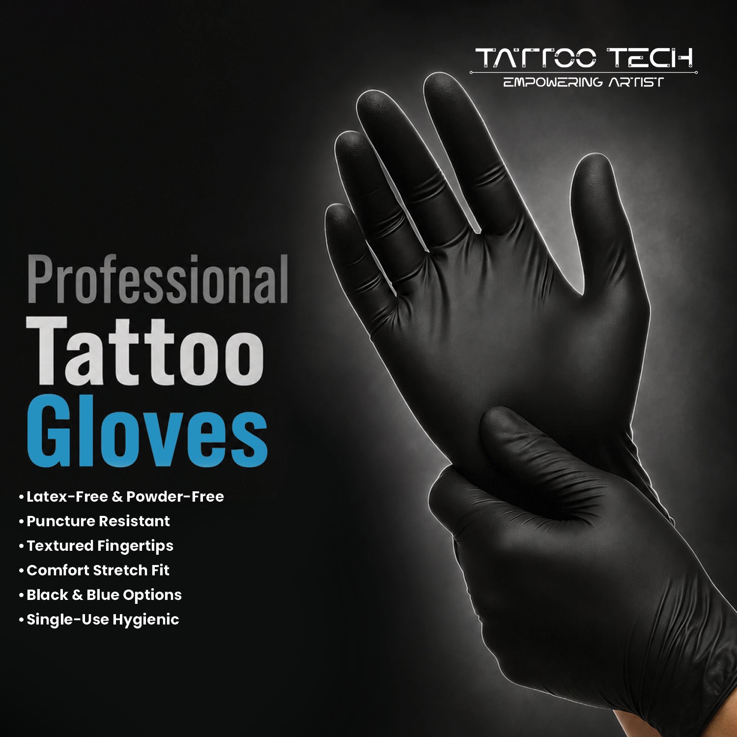 Professional Tattoo Gloves