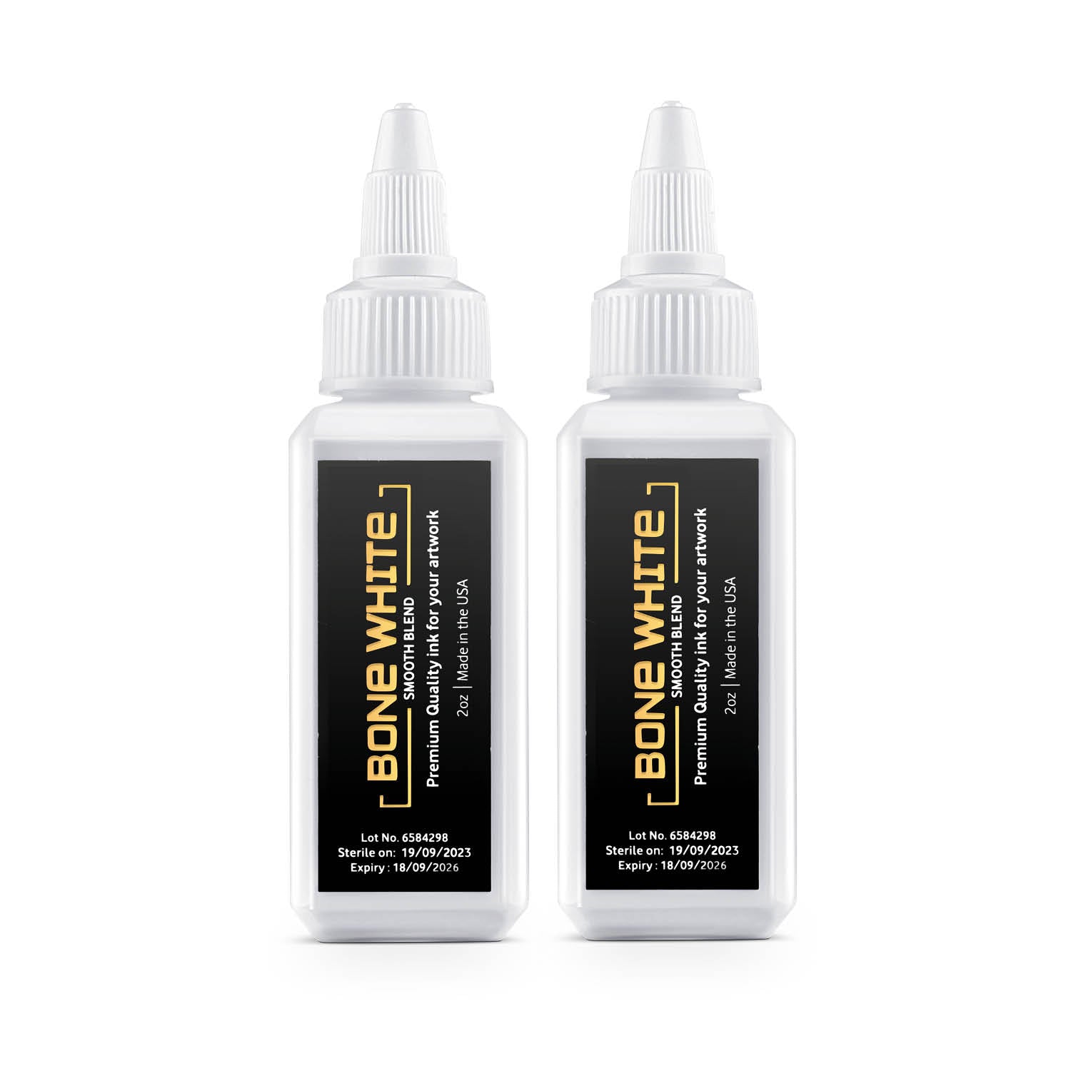 Bone White - Blended Antimicrobial White Tattoo Ink