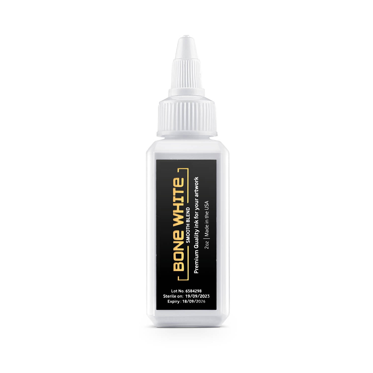 Bone White - Blended Antimicrobial White Tattoo Ink