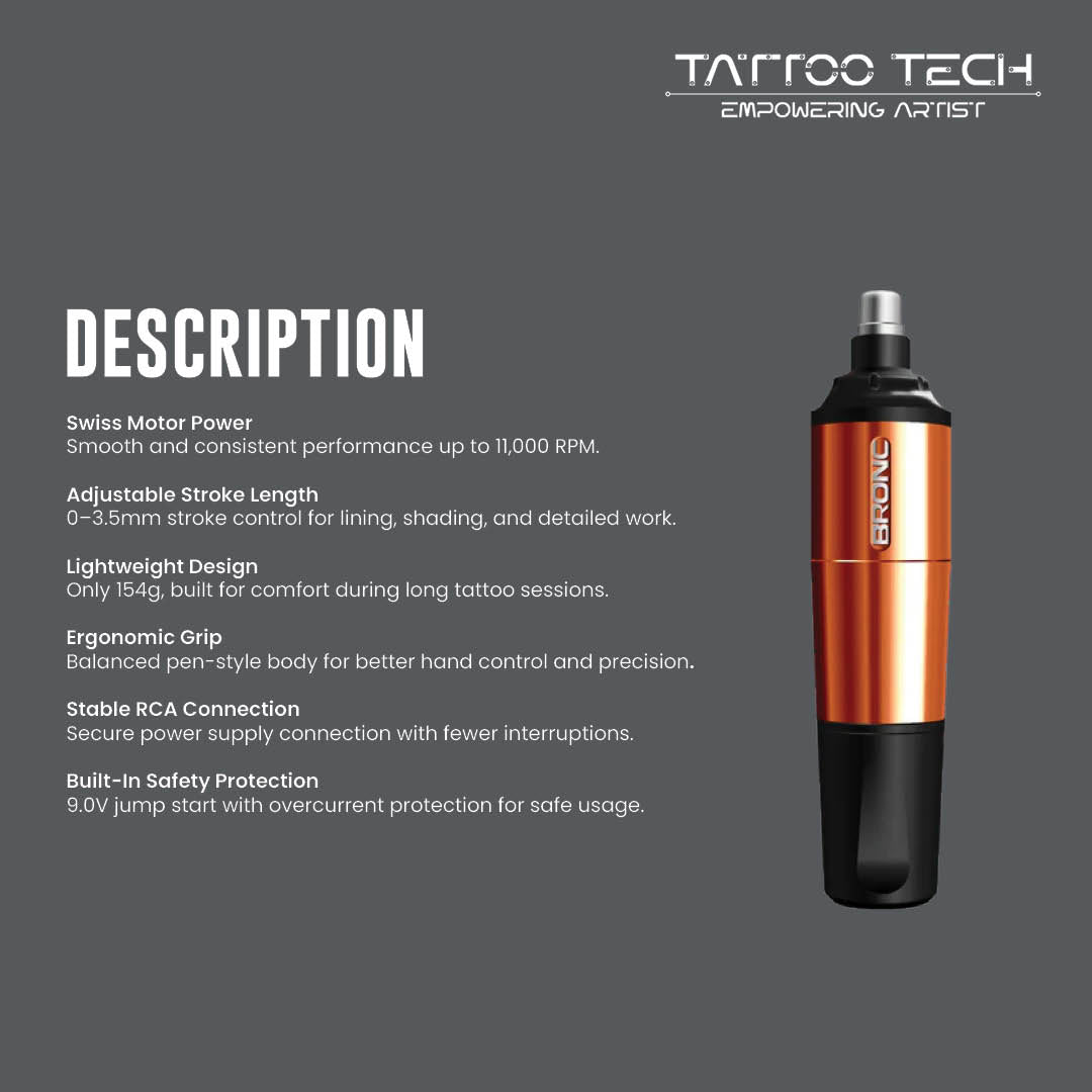 Bronc Rotary Tattoo Pen V2