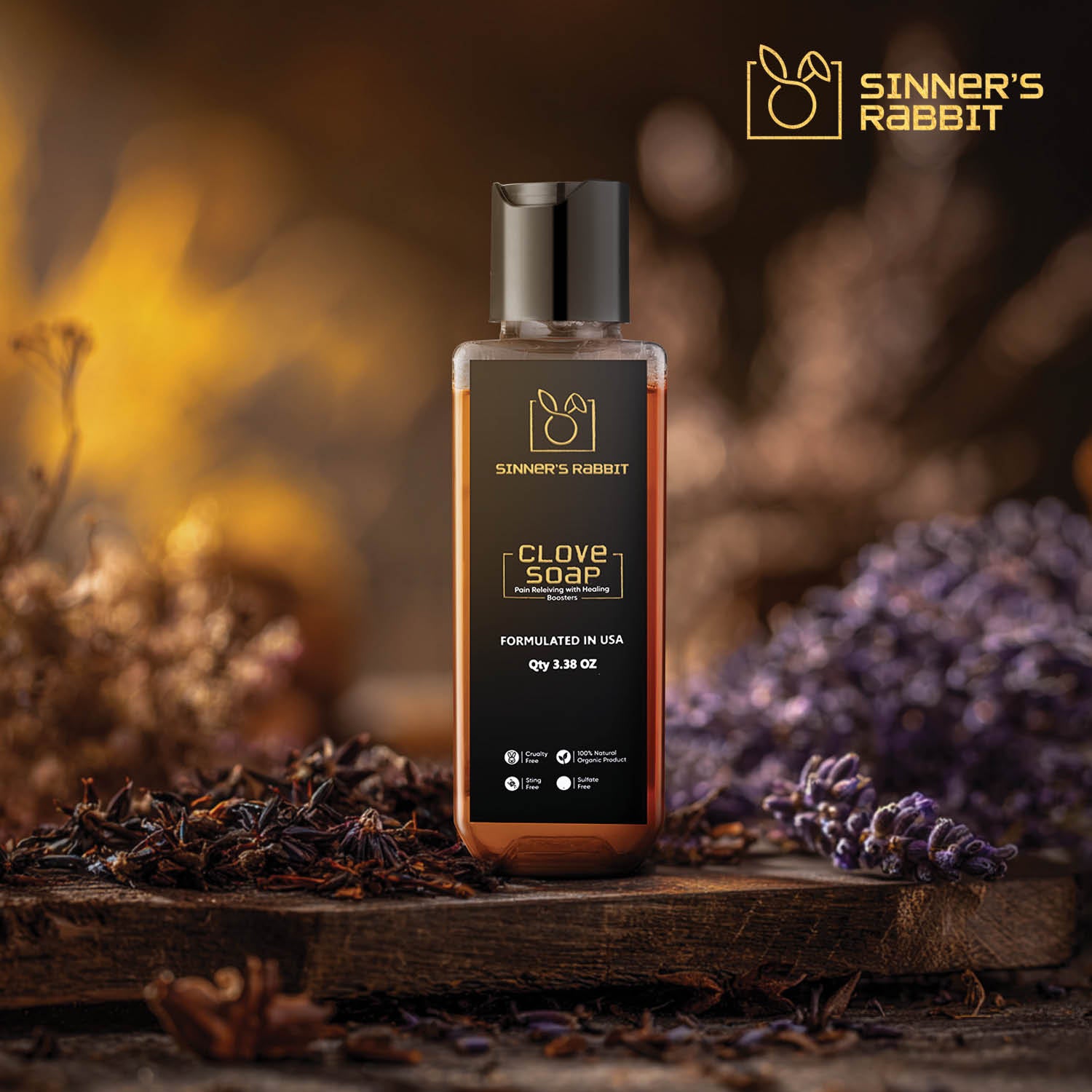 Sinner Rabbit Clove Soap – Eugenol Naturally Soothe & Protect