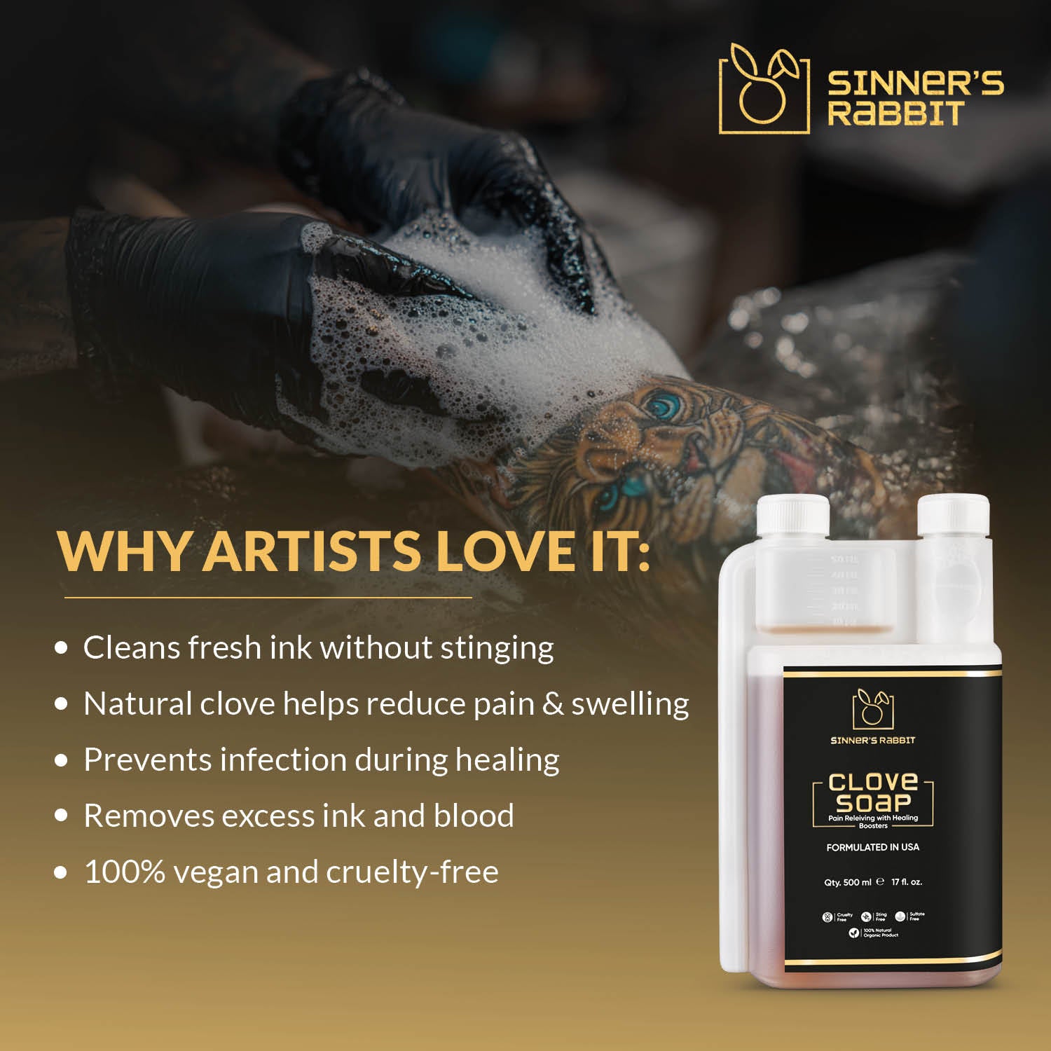 Sinner Rabbit Clove Soap – Eugenol Naturally Soothe & Protect