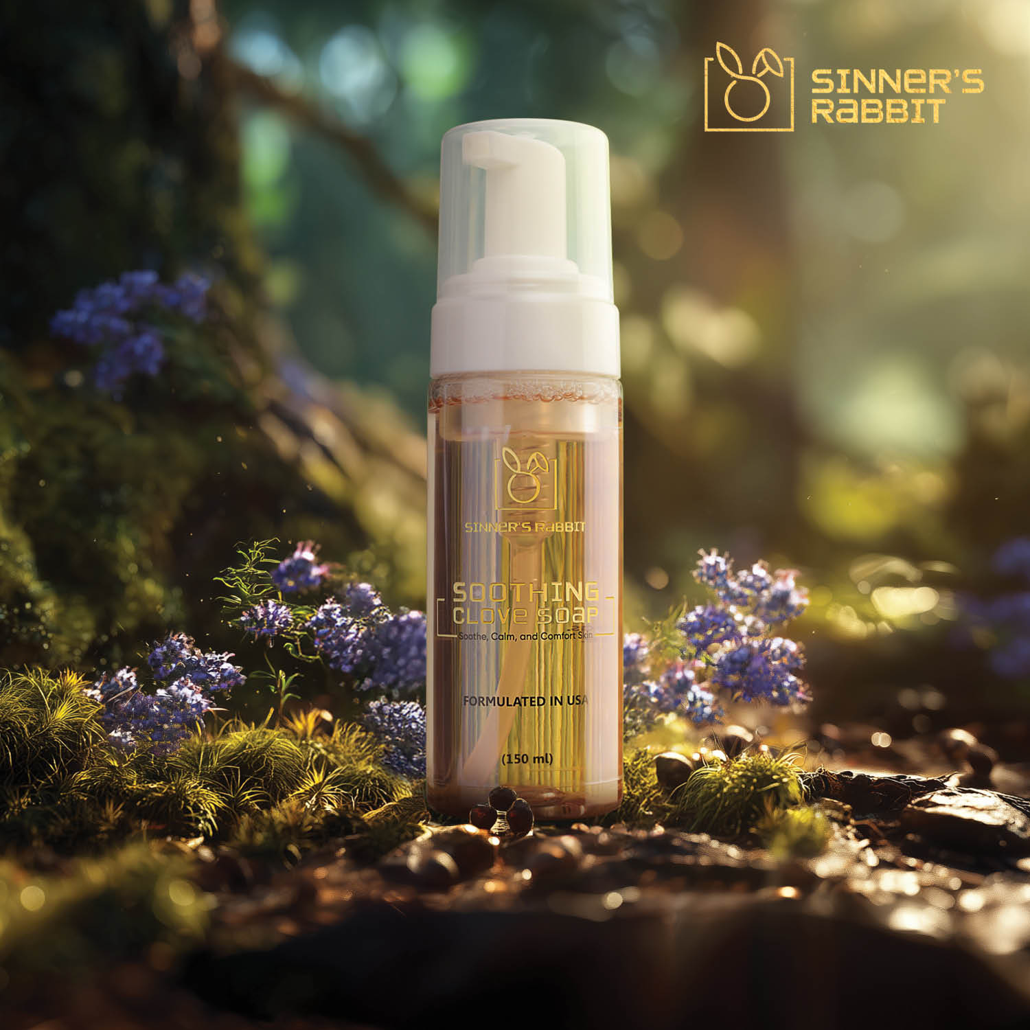 Sinner Rabbit Clove Soap - Eugenol Naturally Soothe and Protect (Ready to USE)