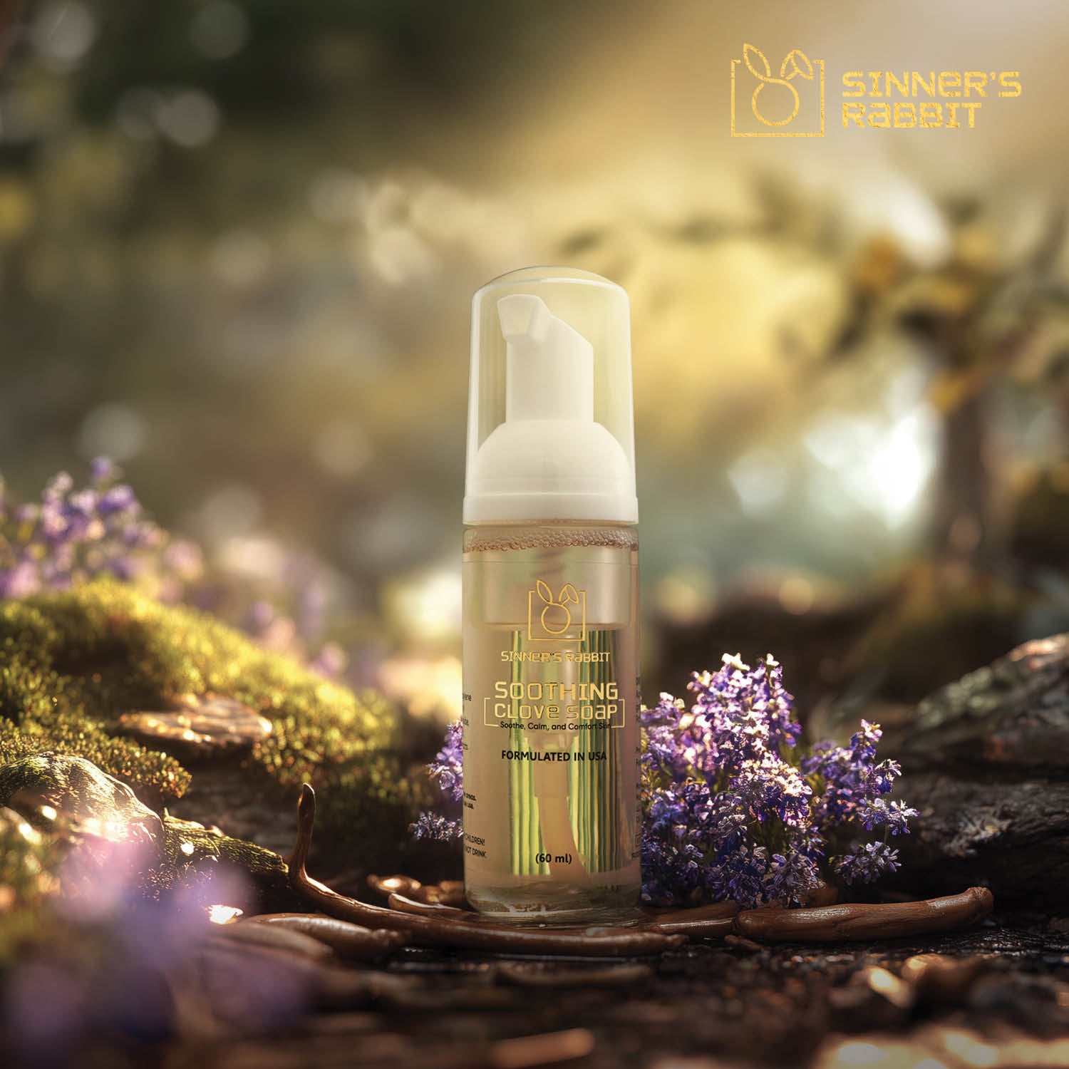 Sinner Rabbit Clove Soap - Eugenol Naturally Soothe and Protect (Ready to USE)