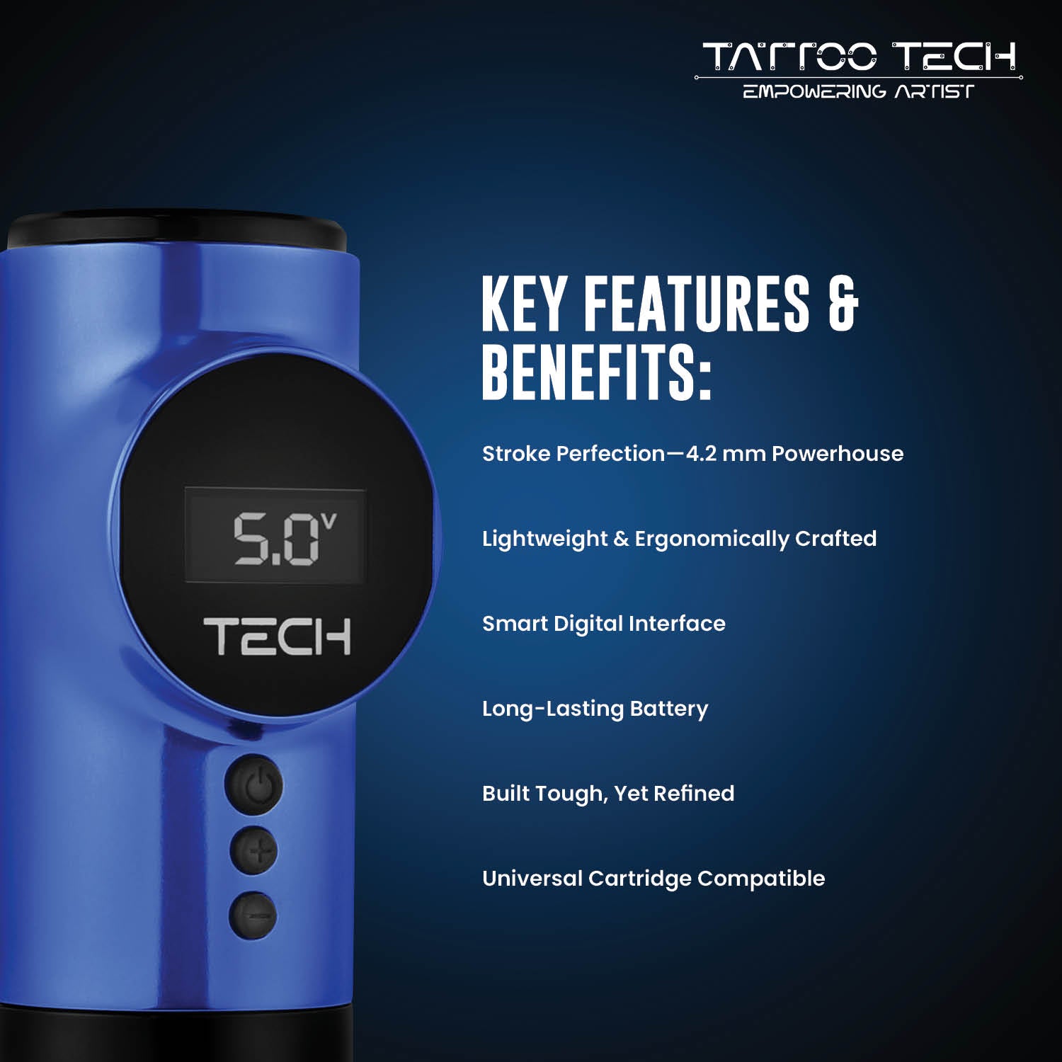 Cosmic Wireless Rotary Tattoo Pen Machine