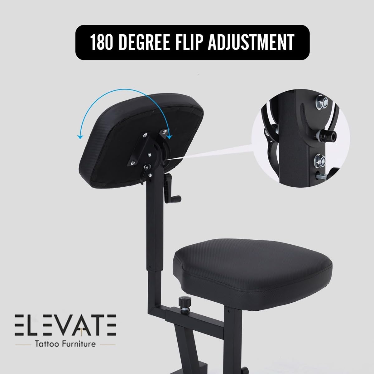 Double Panel Tattoo Arm Rest Adjustable Chair