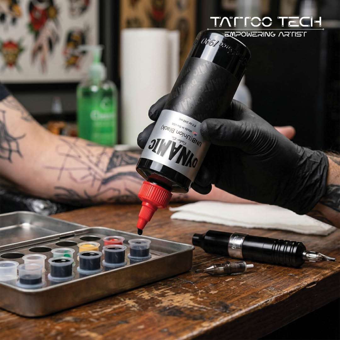 Dynamic Union Black Tattoo Ink