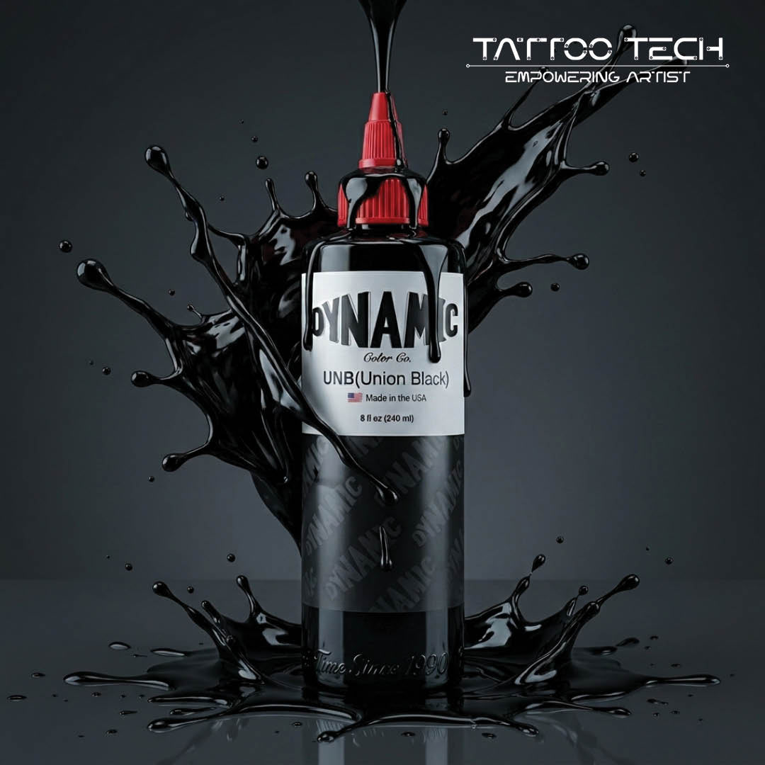 Dynamic Union Black Tattoo Ink
