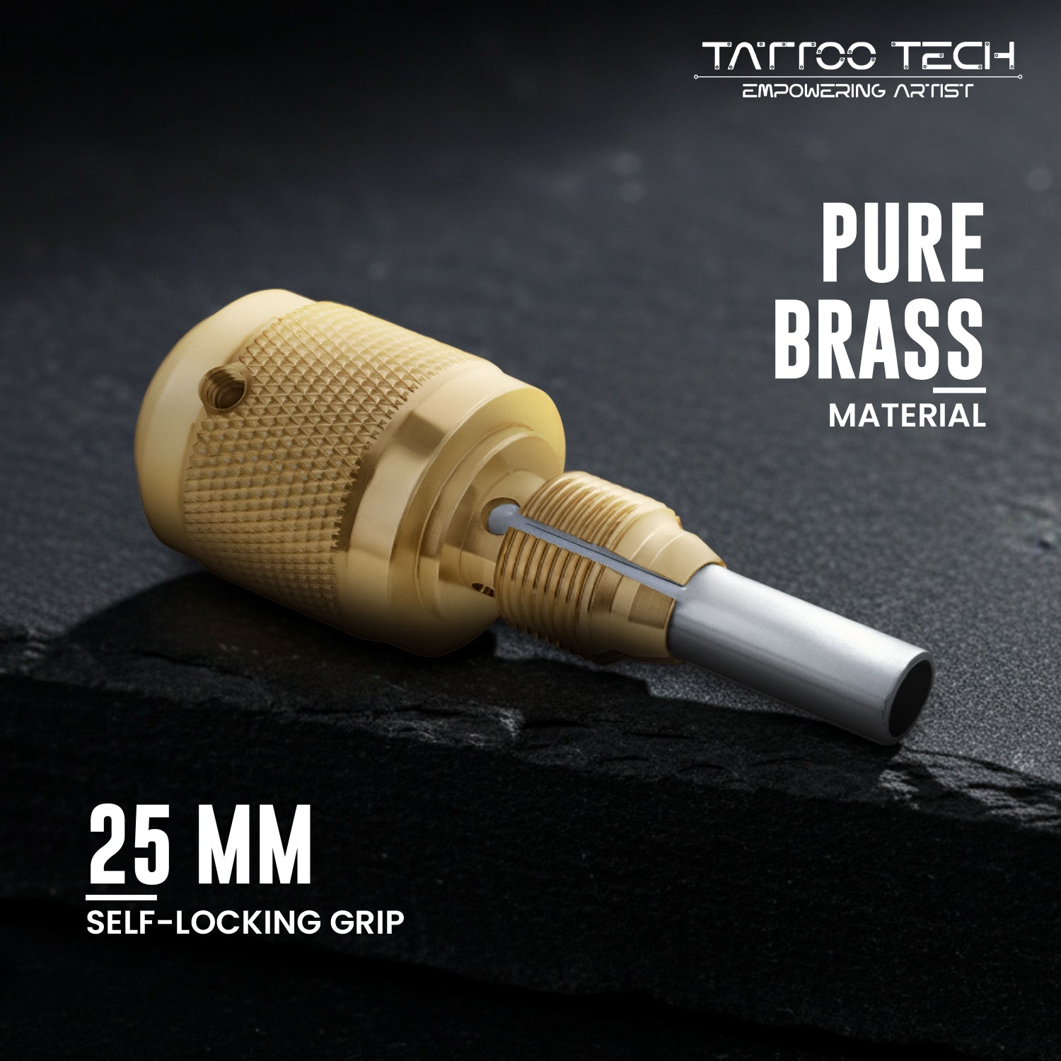 Tattoo Tech Pure Brass Material Self-Locking Grip