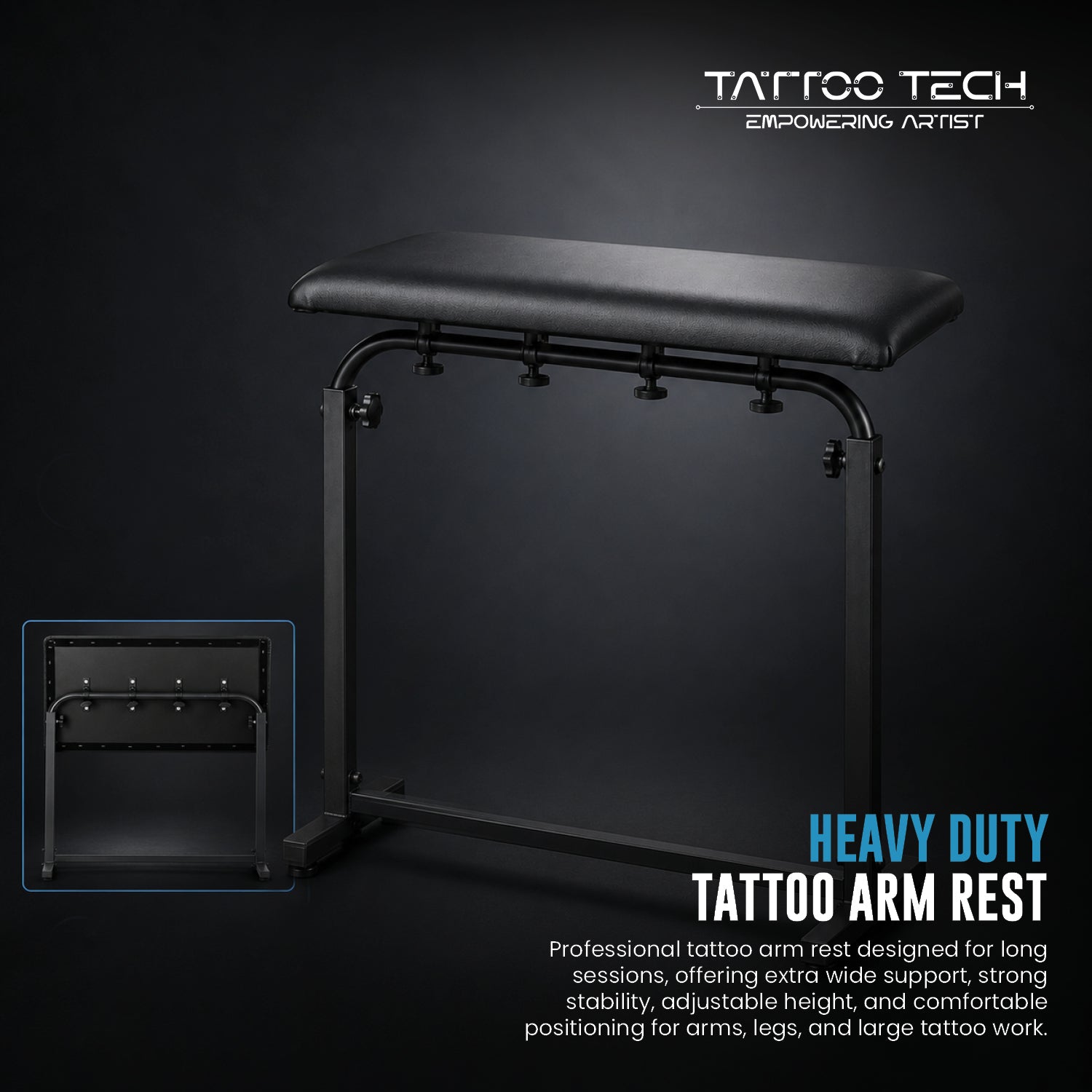 Heavy Duty Tattoo Arm Rest