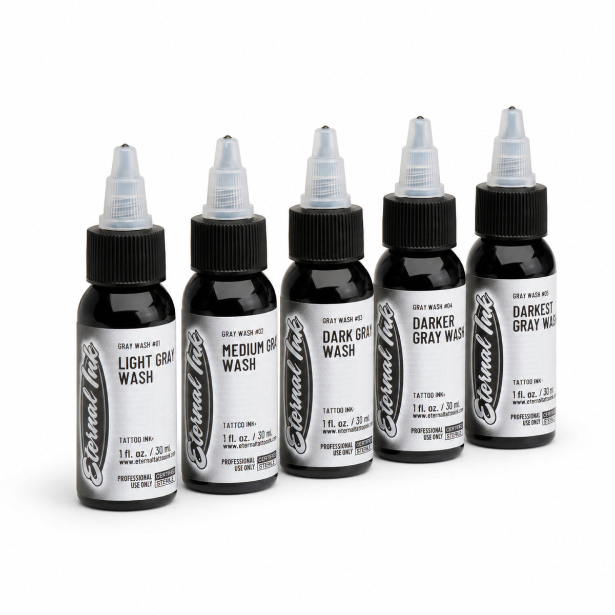 Eternal Gray Wash Set 5 Bottles