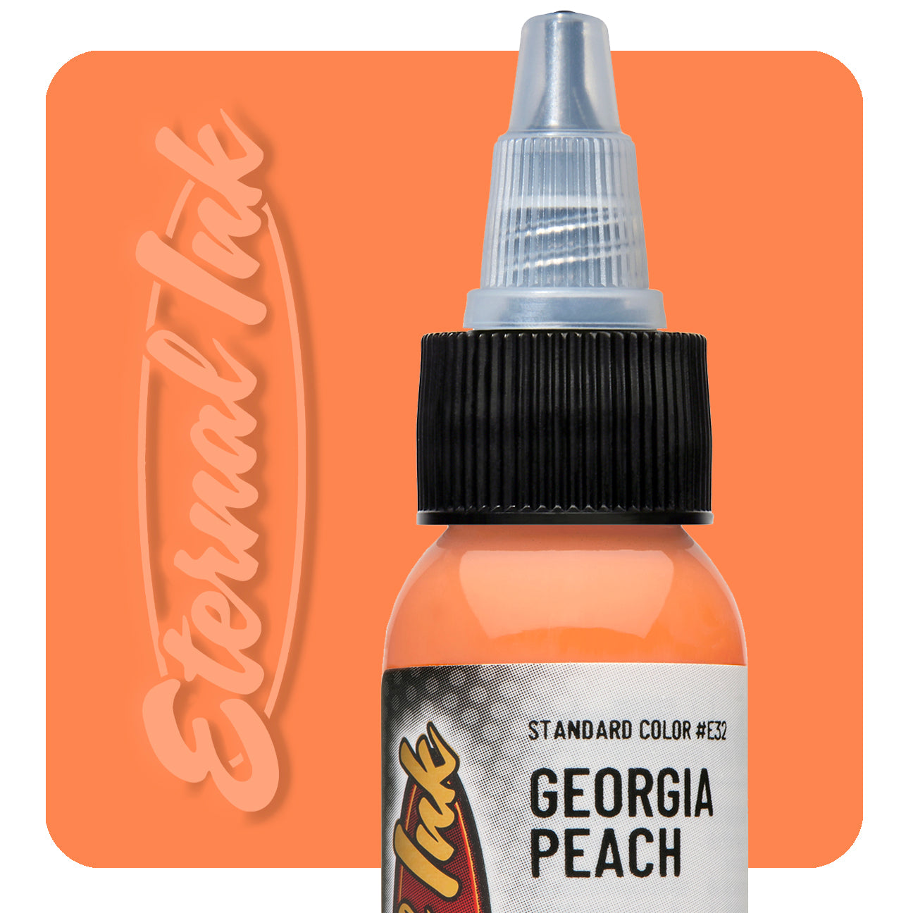 eternal georgiia peach tattoo ink
