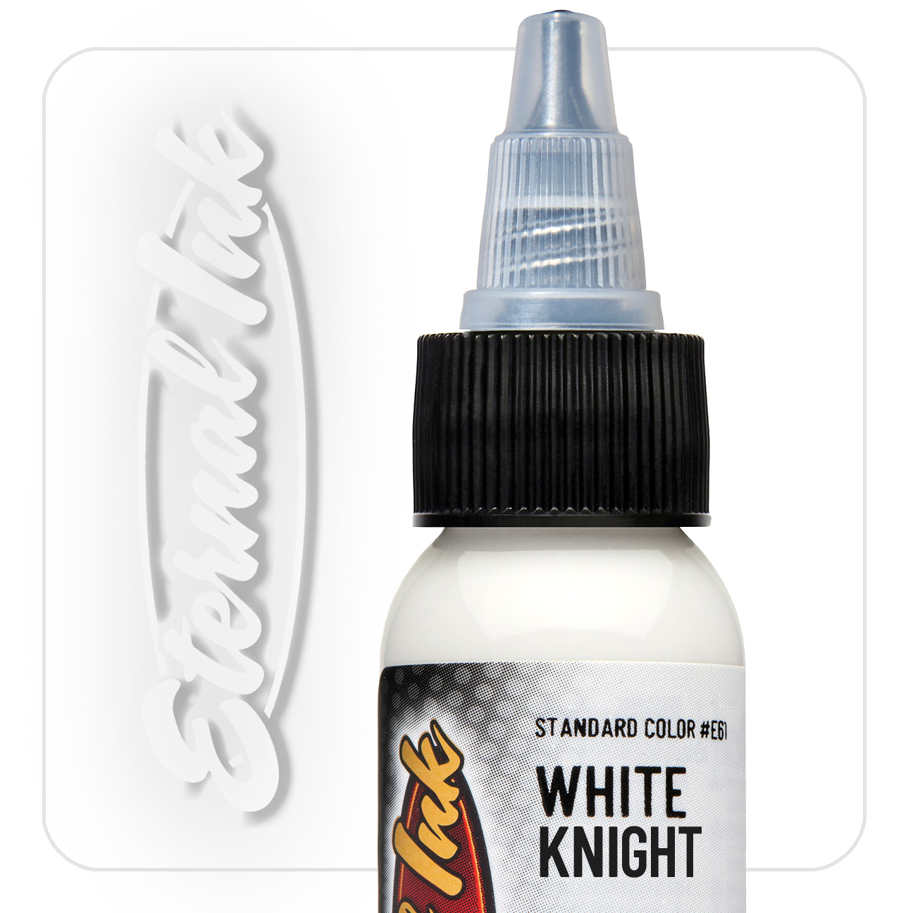 eternal White knight tattoo ink
