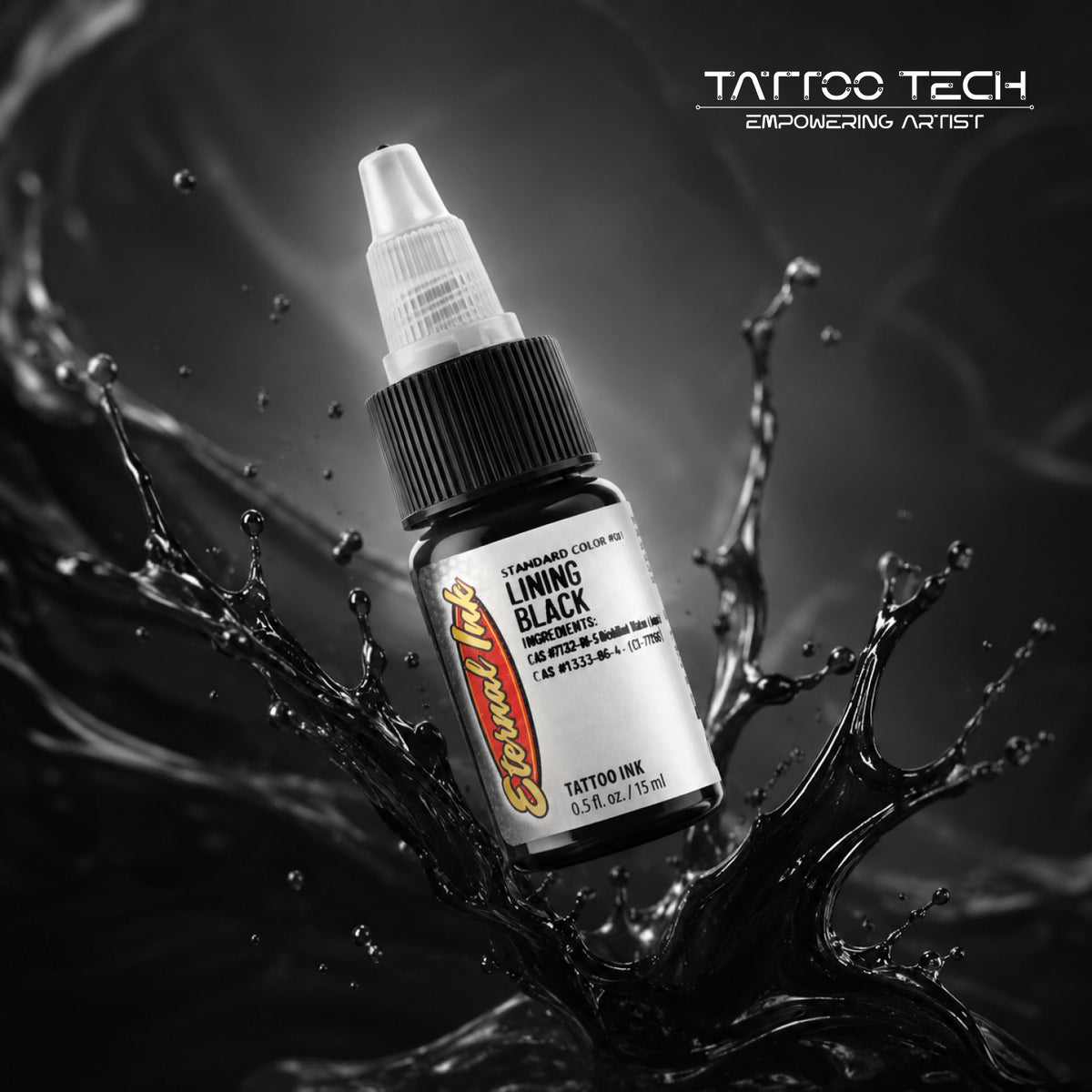 Eternal Lining Black Tattoo Ink