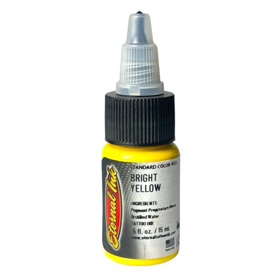 Eternal Tattoo bright yellow