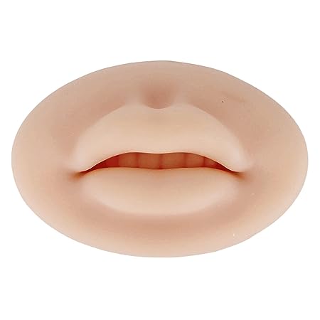 Soft Silicone Human Lips for Professional Makeup Training
