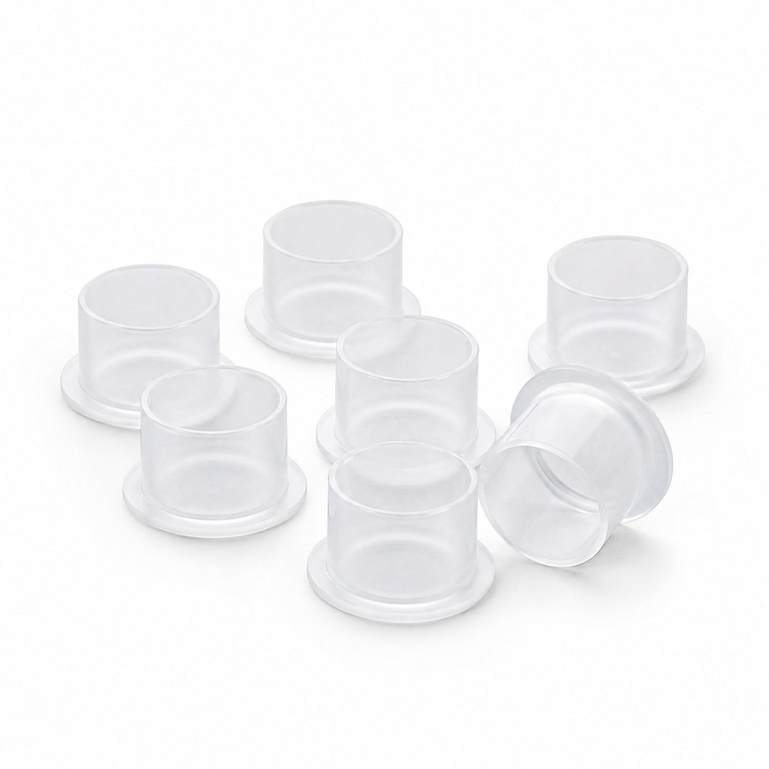 Flat Base, Deep Well-Shaped Tattoo Ink Cups-1000pieces