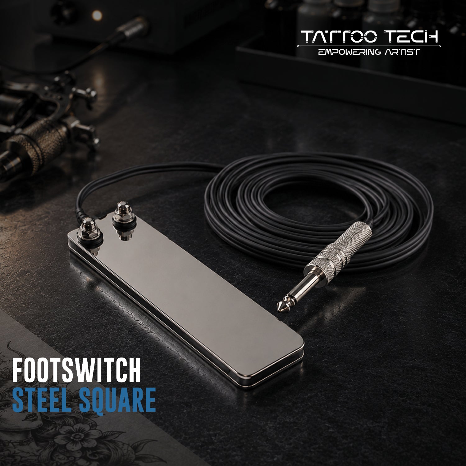Footswitch Steel square