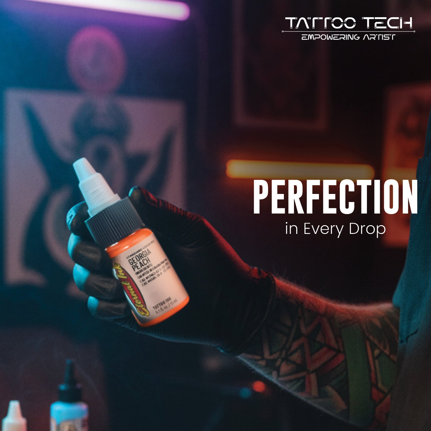 Eternal Tattoo Colors - Individual Bottles - 0.5oz