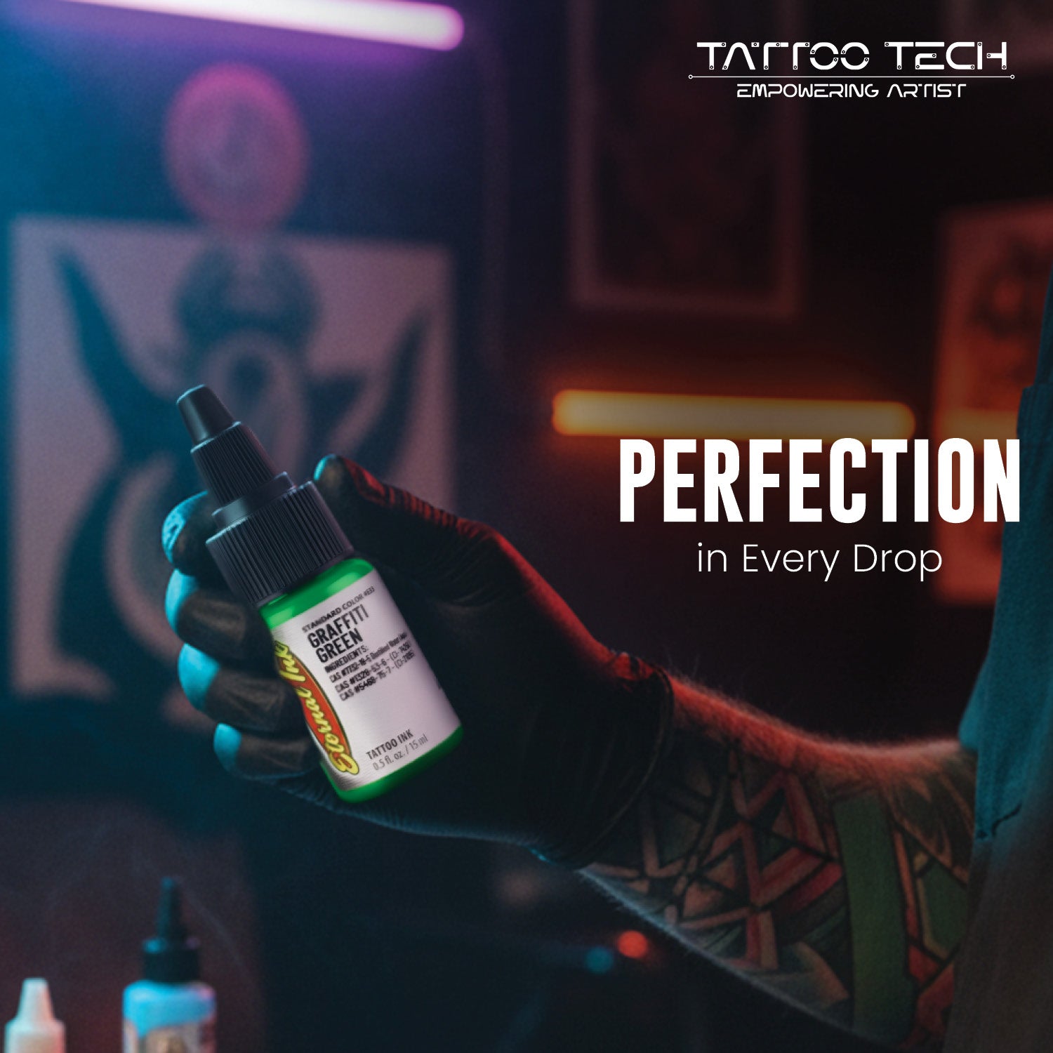 Eternal Tattoo Colors - Individual Bottles - 0.5oz