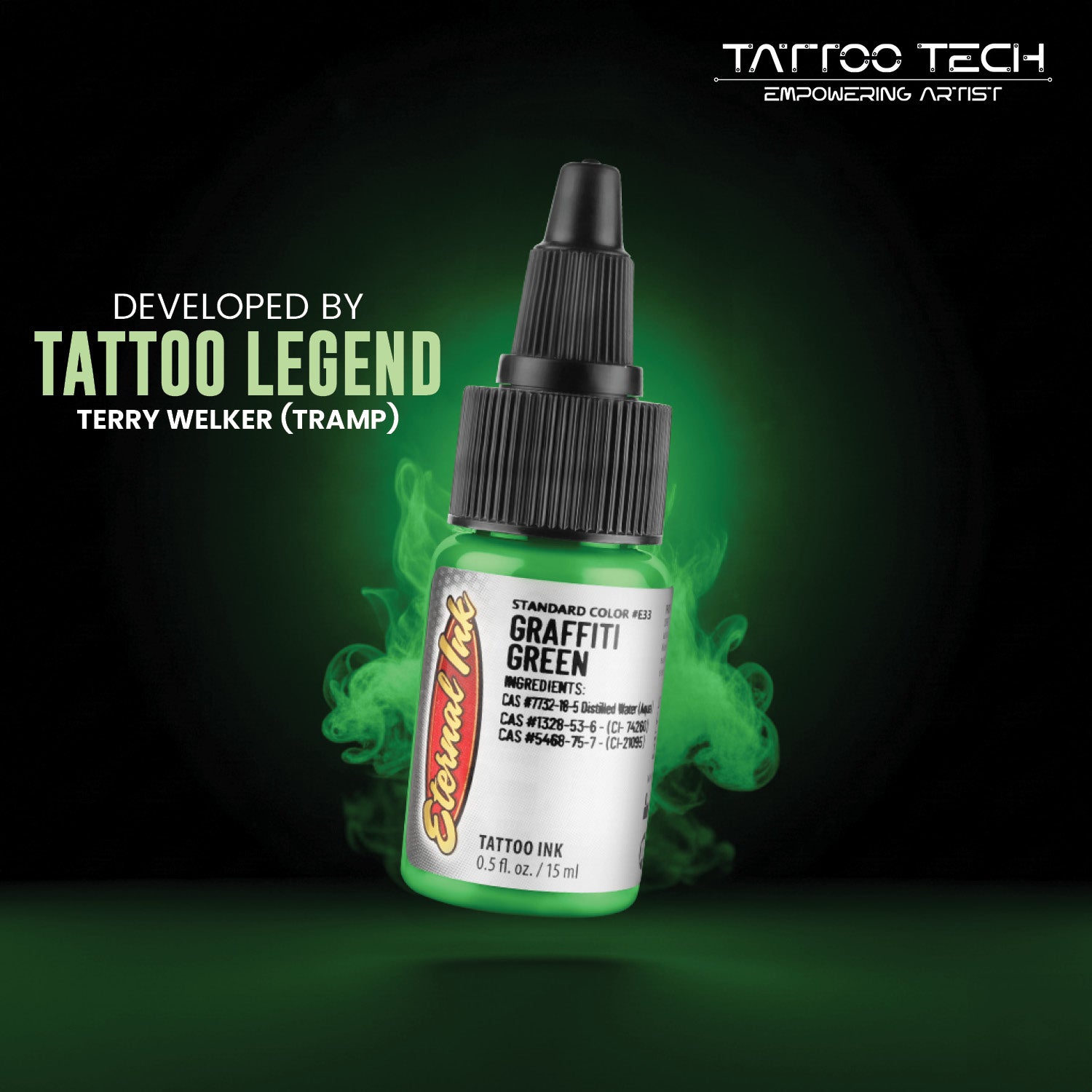Eternal Tattoo Colors - Individual Bottles - 0.5oz