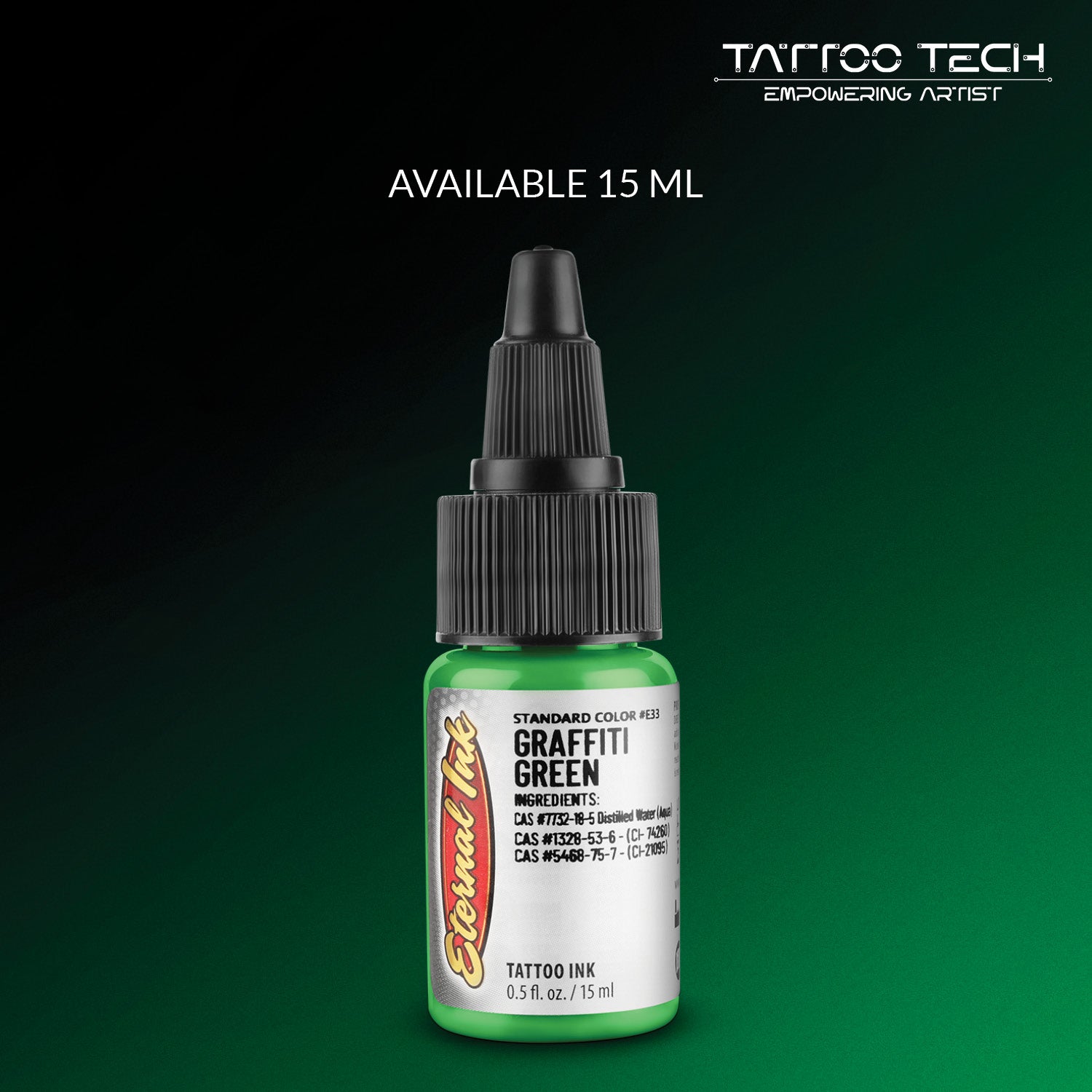 Eternal Tattoo Colors - Individual Bottles - 0.5oz