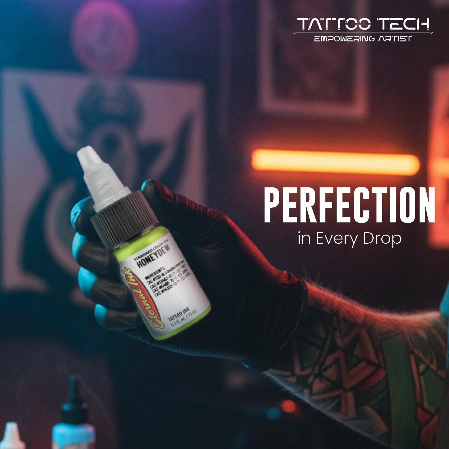 Eternal Tattoo Colors - Individual Bottles - 0.5oz