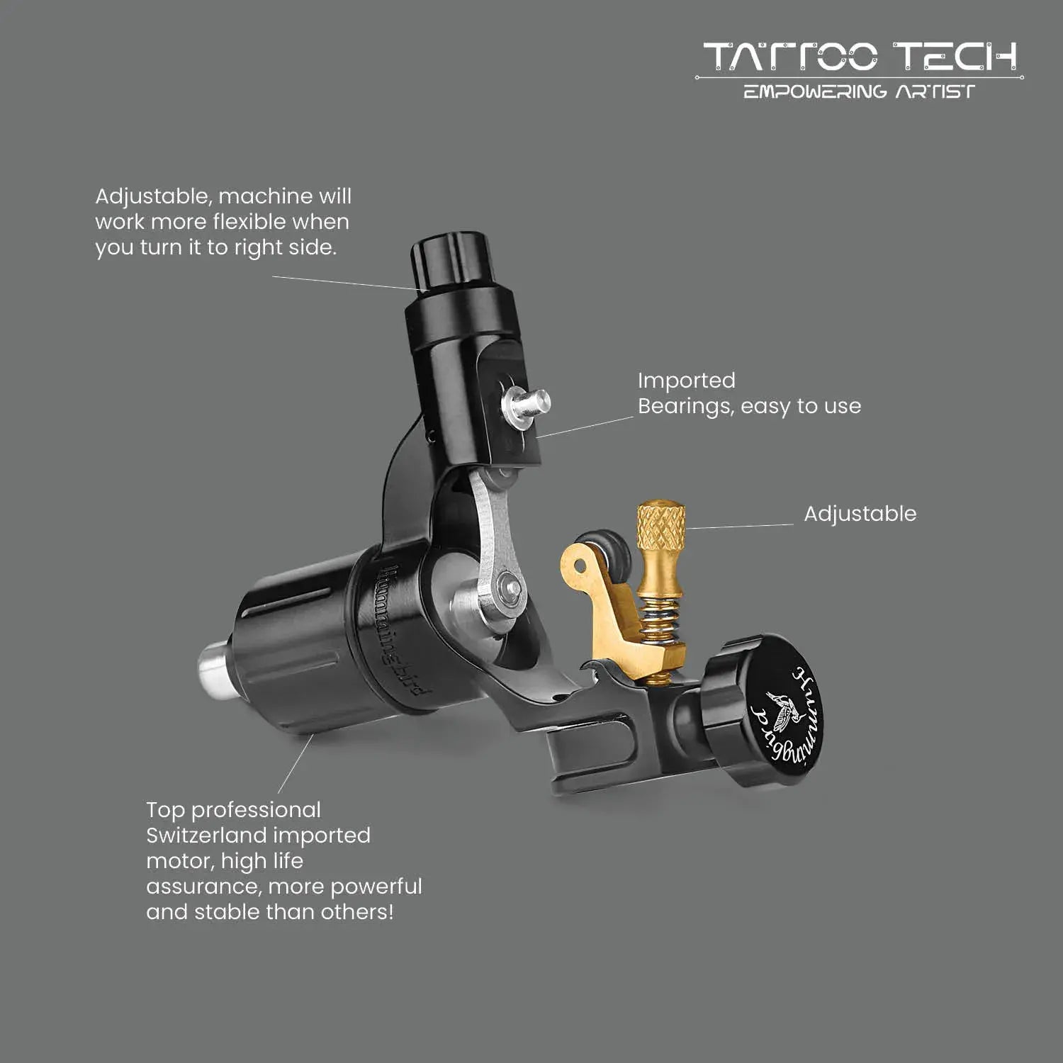 Long Needle Tattoo Machine